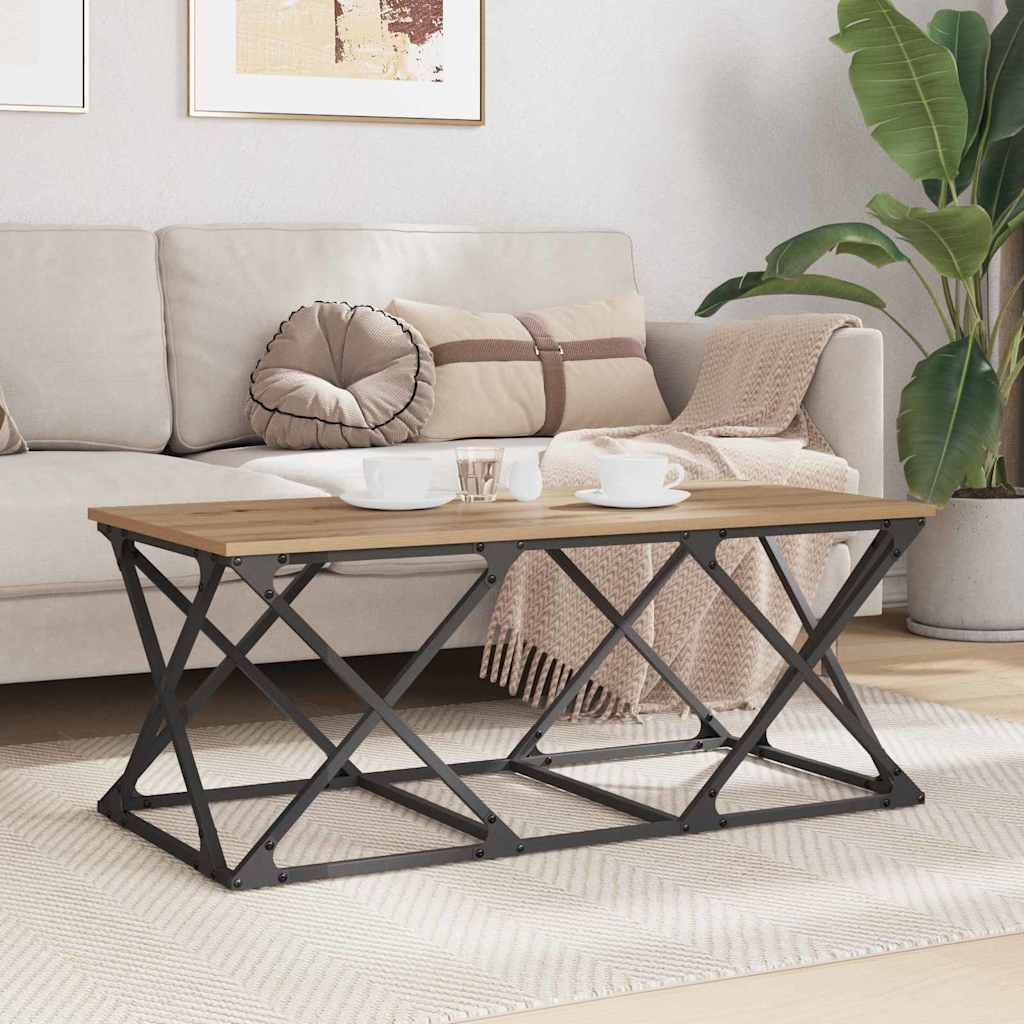 Couchtisch Artisan-Eiche 100 x 49 x 40 cm Holzwerkstoff