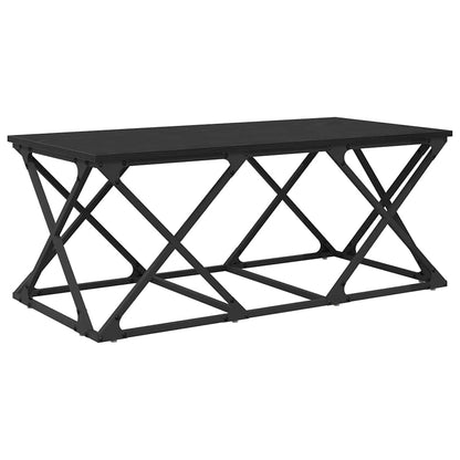 Couchtisch Schwarz Eichen-Optik 100 x 49 x 40 cm Holzwerkstoff