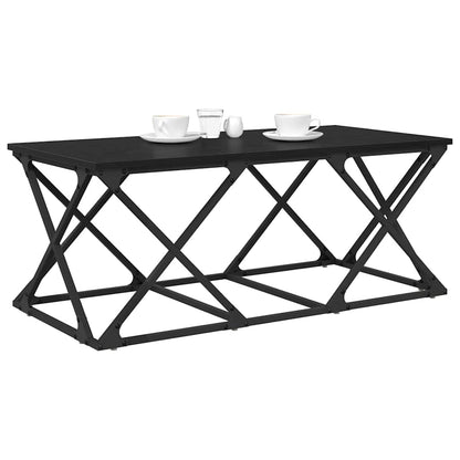 Couchtisch Schwarz Eichen-Optik 100 x 49 x 40 cm Holzwerkstoff
