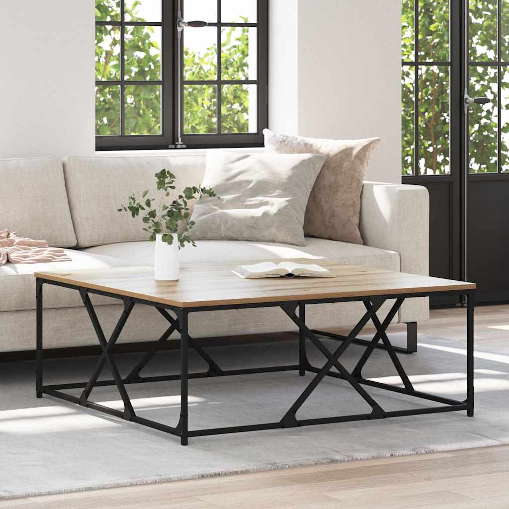 Couchtisch Artisan-Eiche 100 x 100 x 40 cm Holzwerkstoff