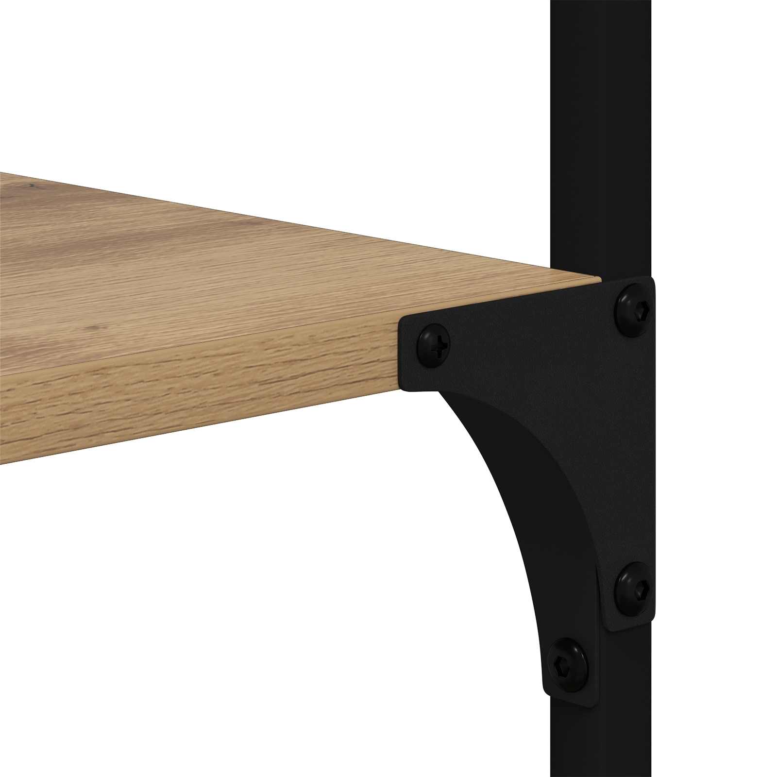 Bücherregal 5 Ebenen 99 x 35,5 x 176 cm Holzwerkstoff