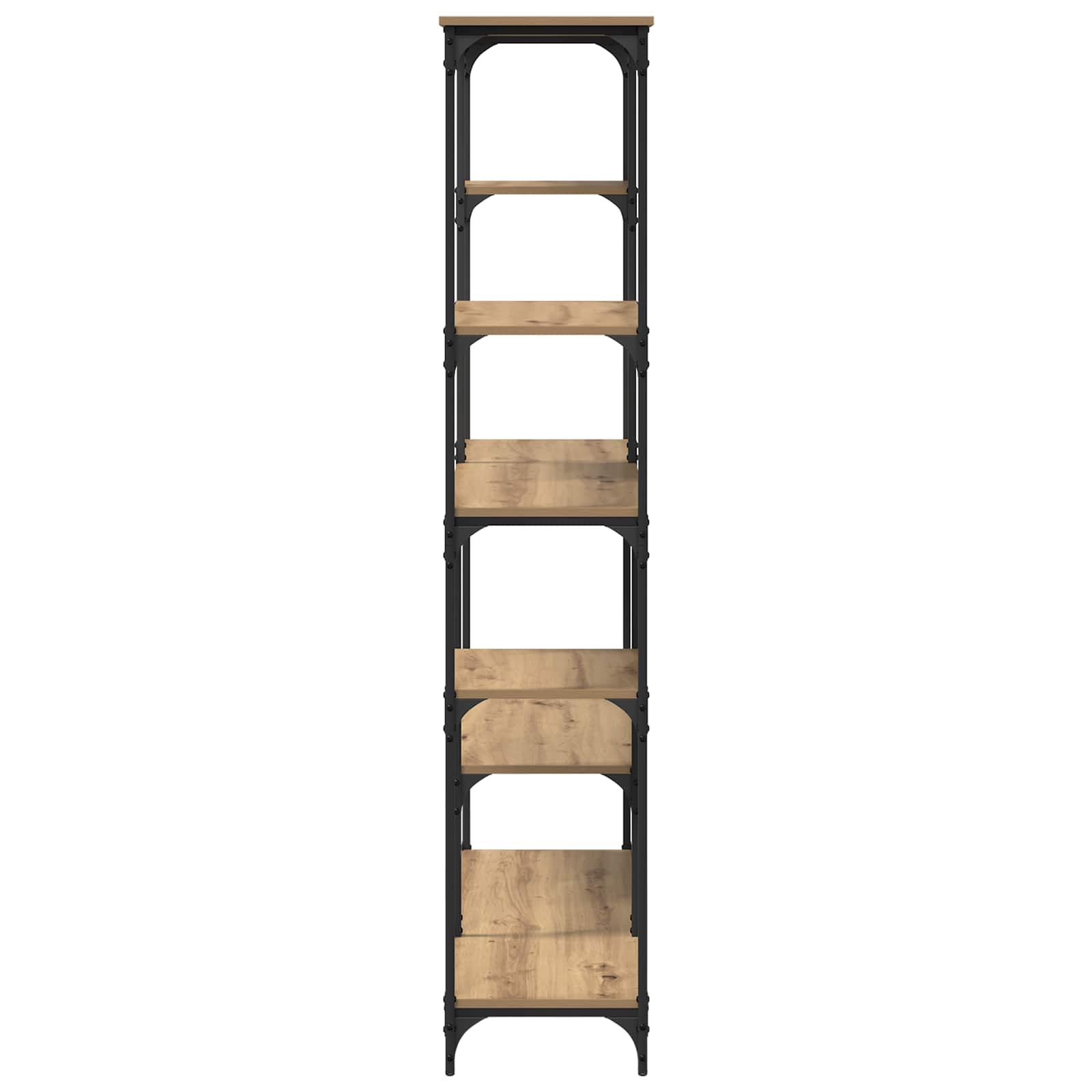 Bücherregal 5 Ebenen 99 x 35,5 x 176 cm Holzwerkstoff