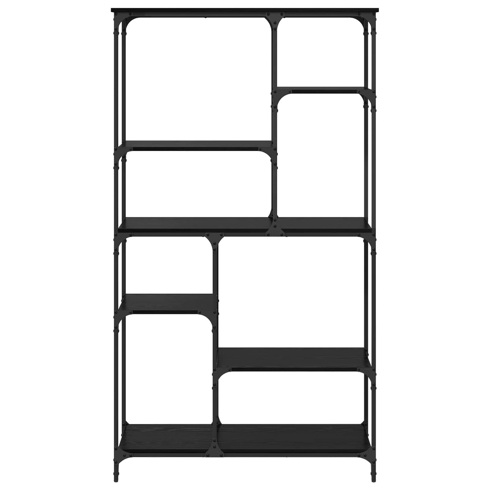 Bücherregal 5 Ebenen 99 x 35,5 x 176 cm Holzwerkstoff