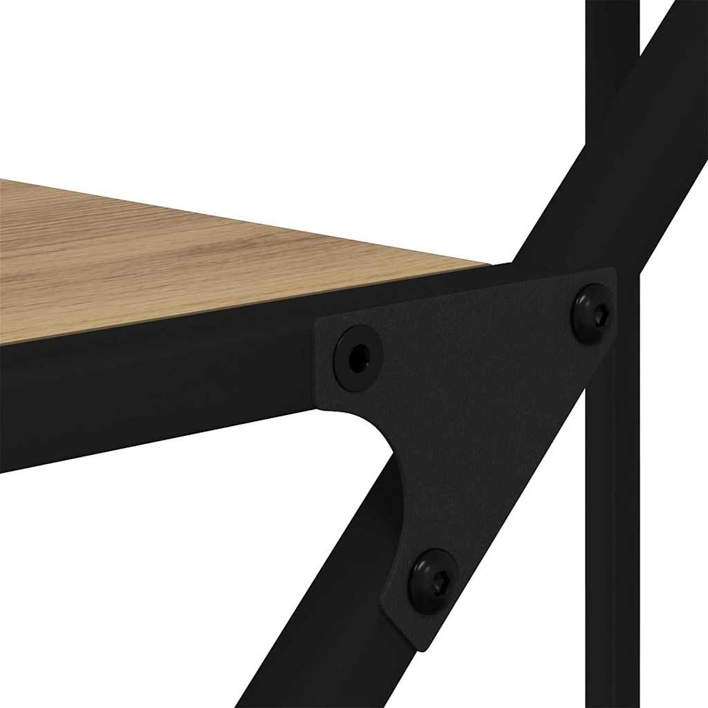 Bücherregal Artisan-Eiche 91 x 36 x 176 cm Holzwerkstoff