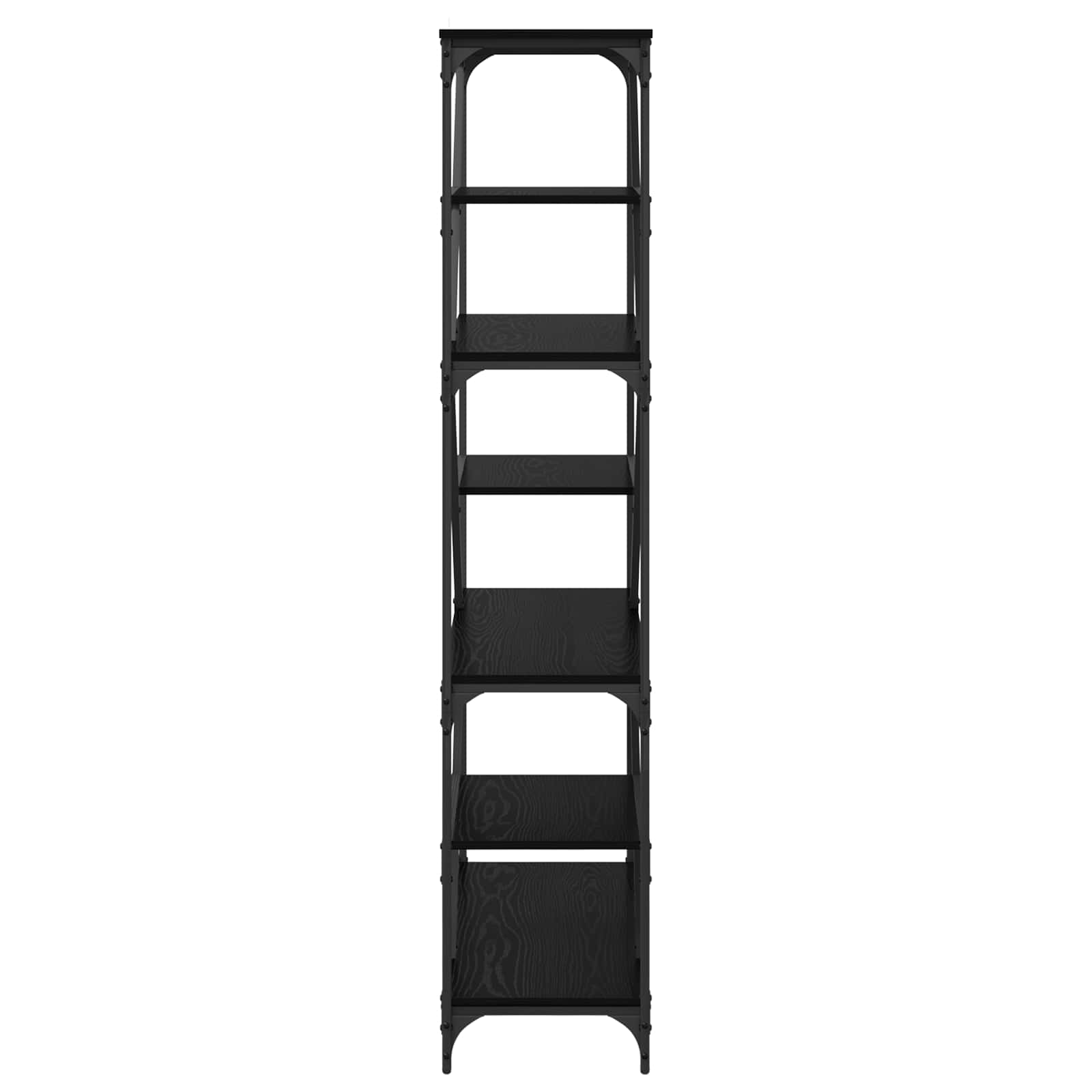 Bücherregal 9 Ebenen 91 x 36 x 176 cm Holzwerkstoff