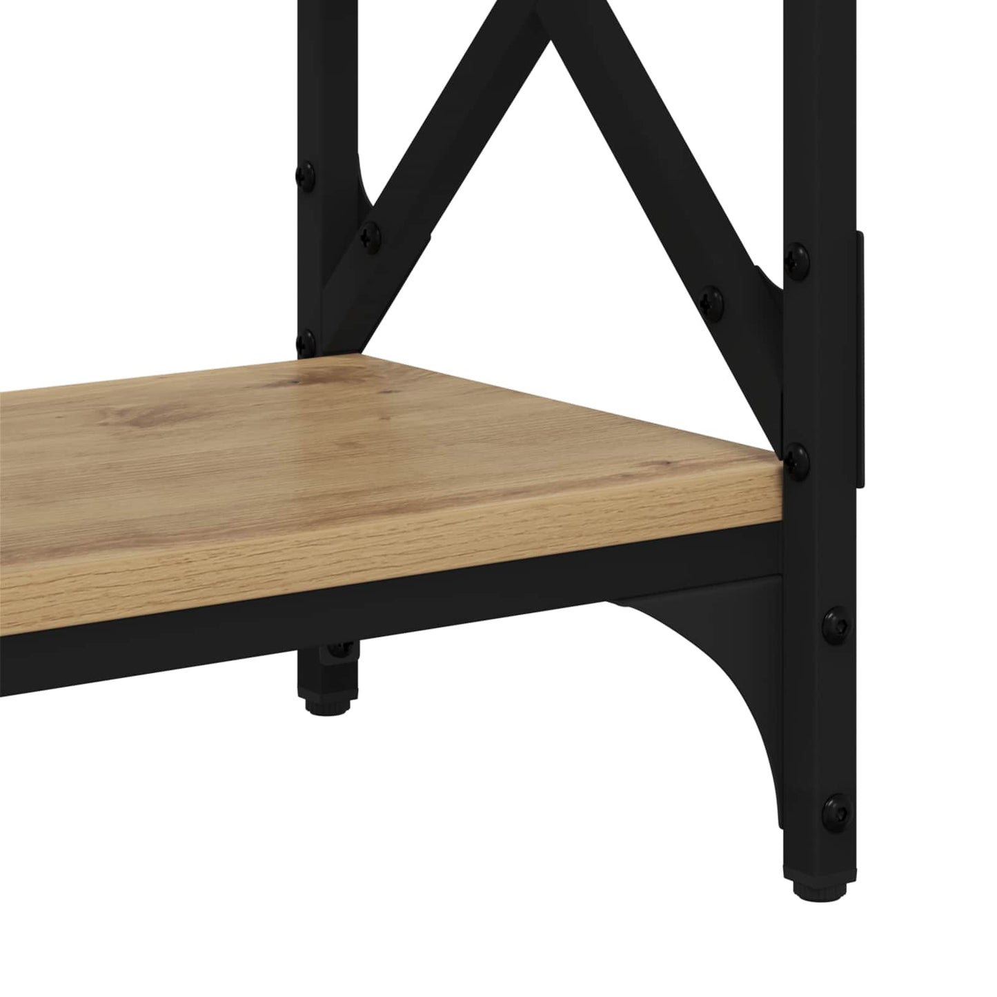 Konsolentisch Artisan-Eiche 100 x 28 x 80,5 cm Holzwerkstoff