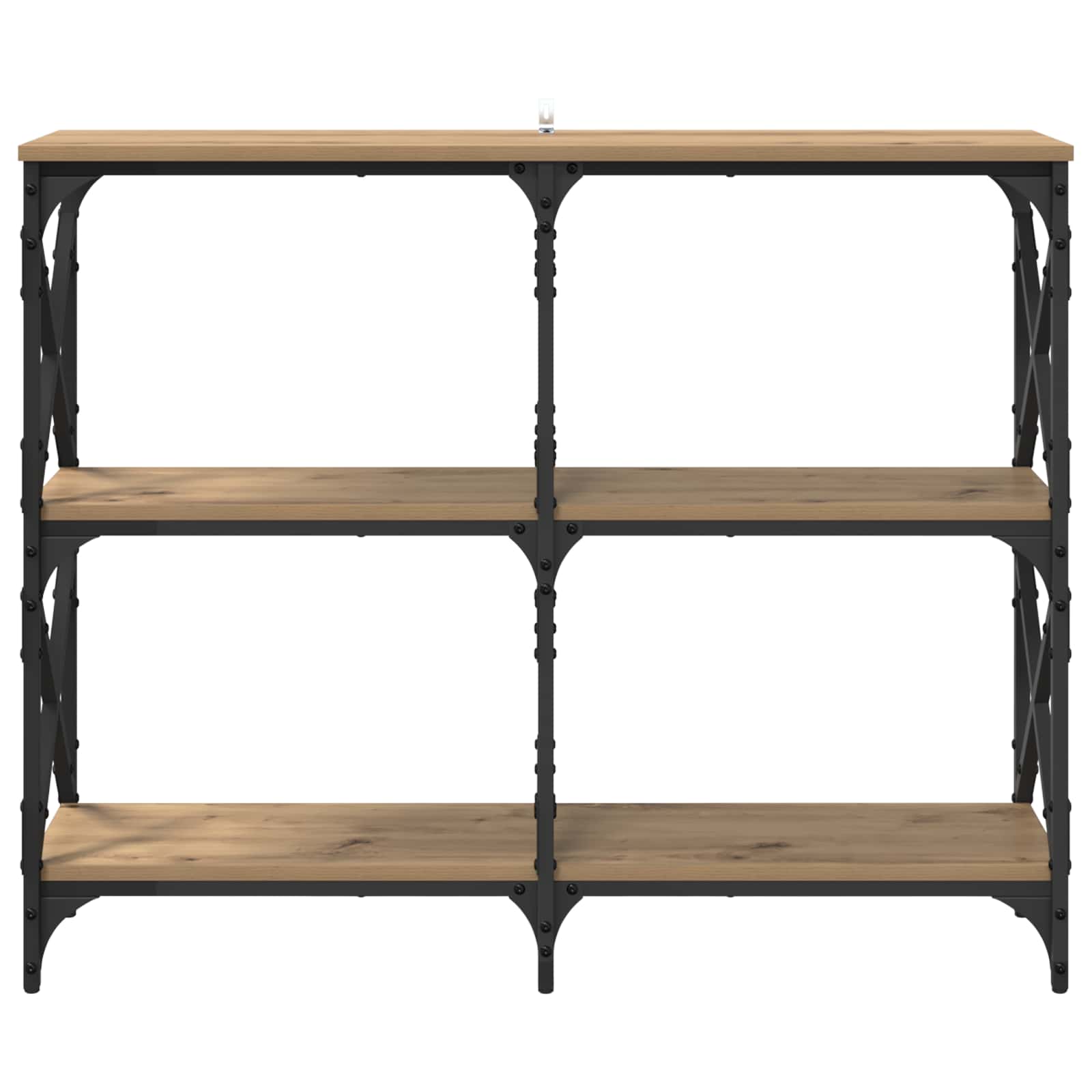 Konsolentisch Artisan-Eiche 100 x 28 x 80,5 cm Holzwerkstoff