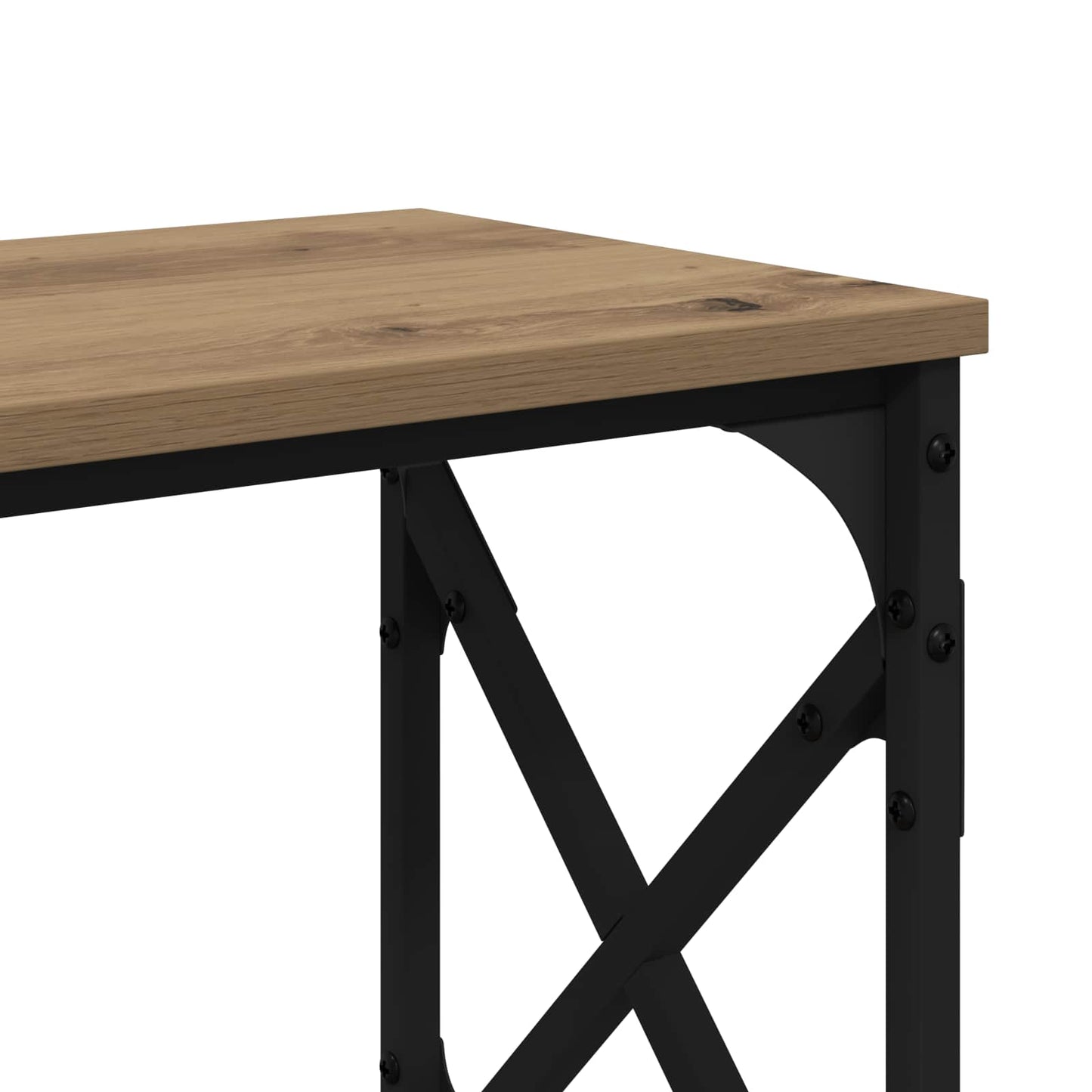 Konsolentisch Artisan-Eiche 156 x 28 x 80,5 cm Holzwerkstoff