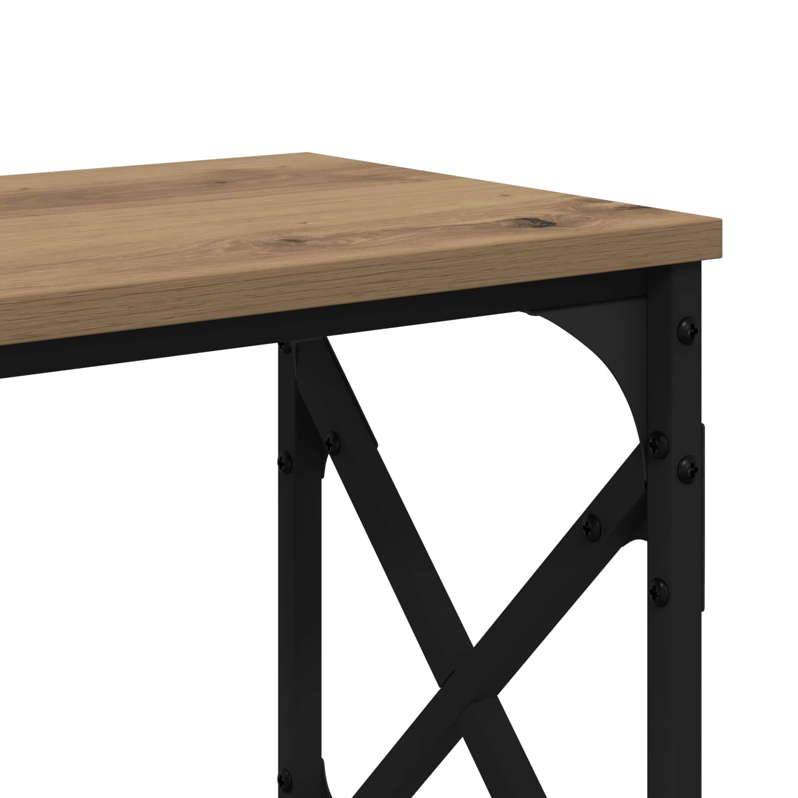 Konsolentisch Artisan-Eiche 156 x 28 x 80,5 cm Holzwerkstoff