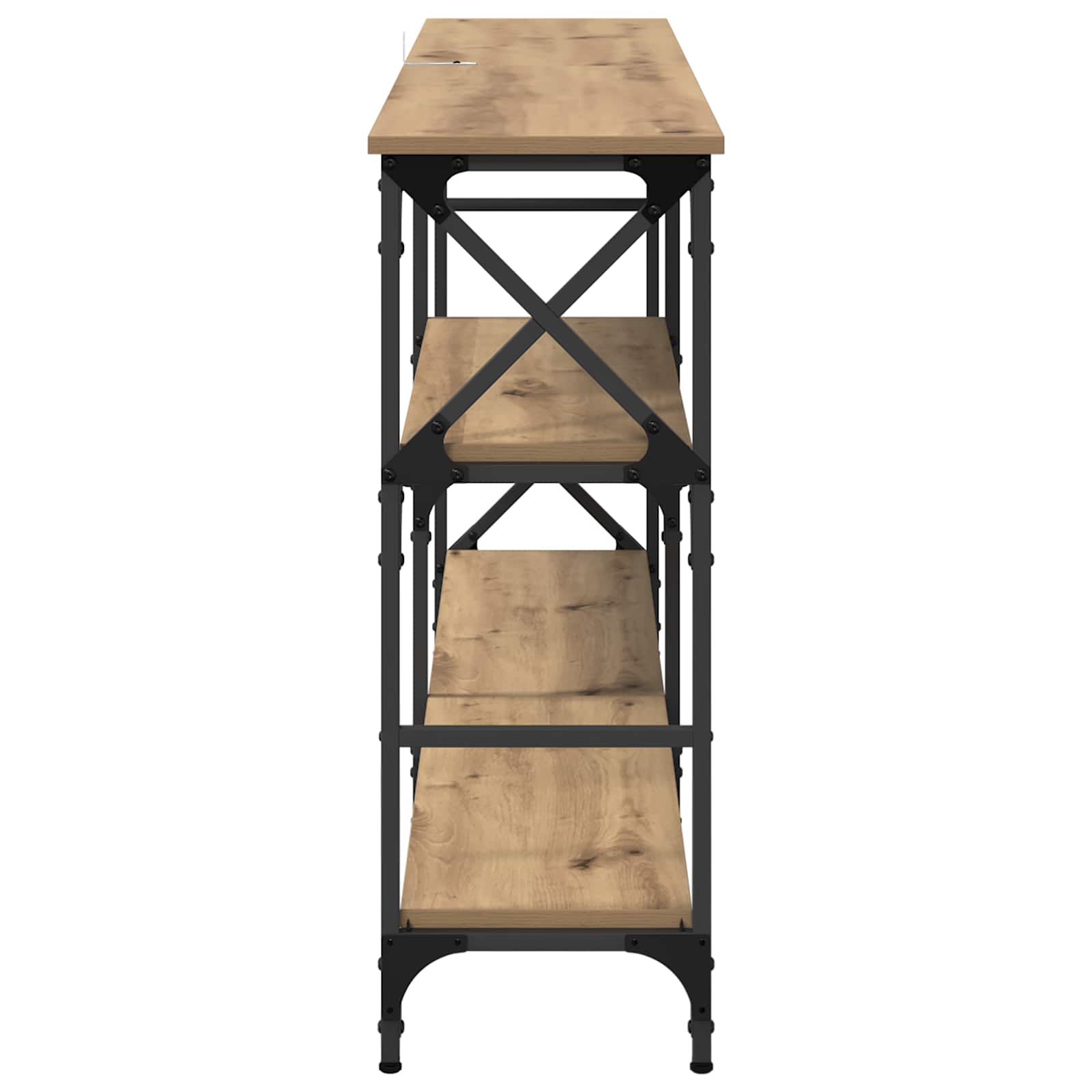 Konsolentisch Artisan-Eiche 150 x 29 x 76,5 cm Holzwerkstoff