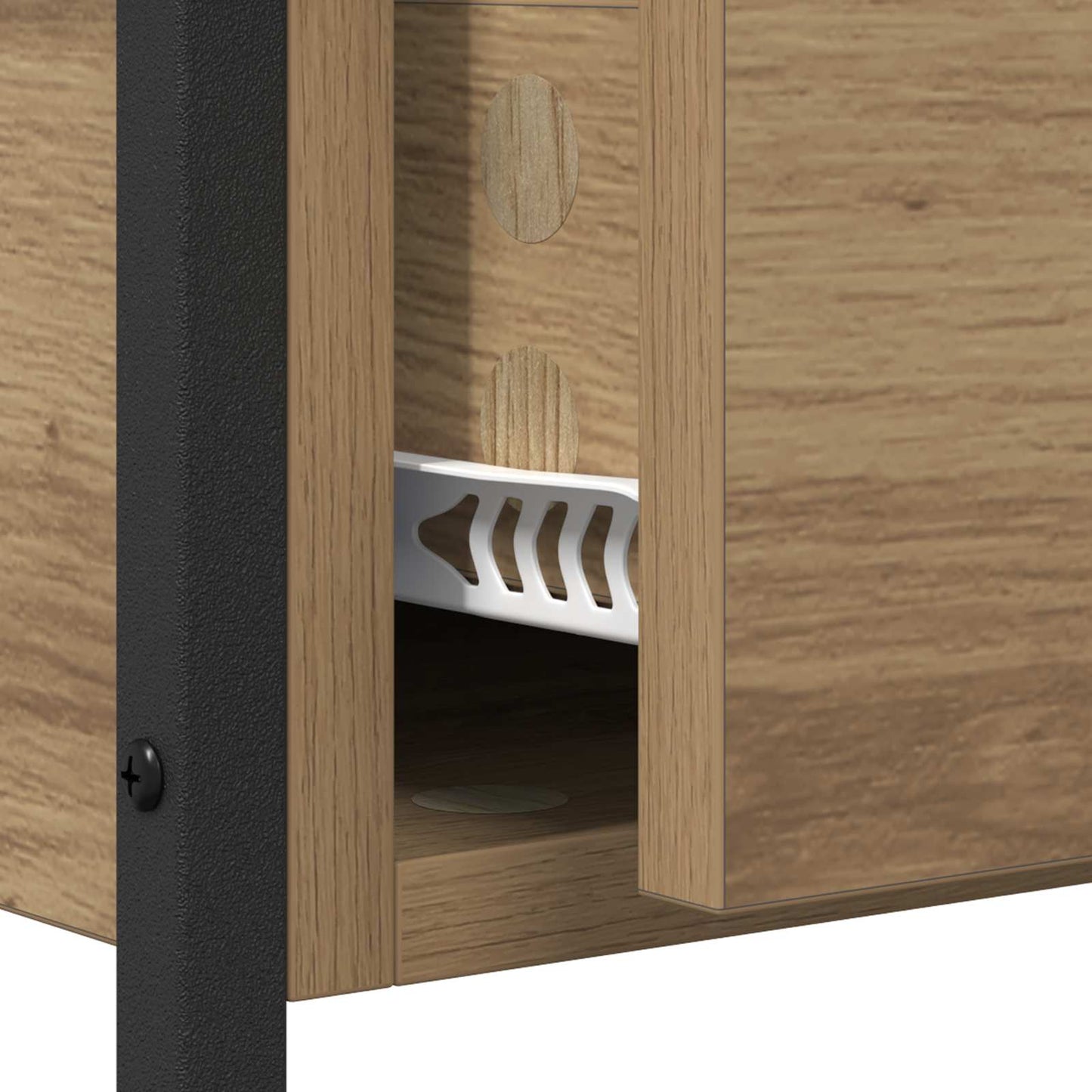 Konsolentisch Artisan-Eiche 100 x 39 x 78,5 cm Holzwerkstoff