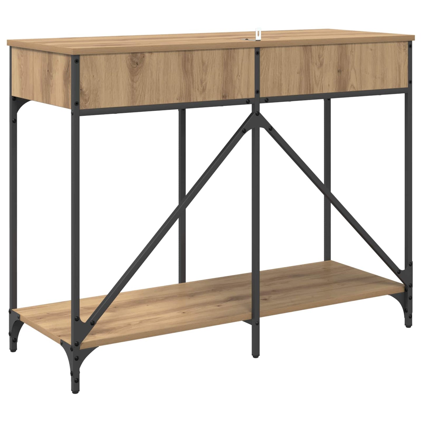 Konsolentisch Artisan-Eiche 100 x 39 x 78,5 cm Holzwerkstoff