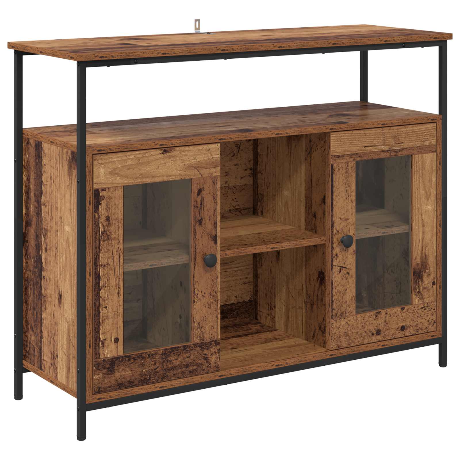 Sideboard Altholz 100 x 35 x 80 cm Holzwerkstoff