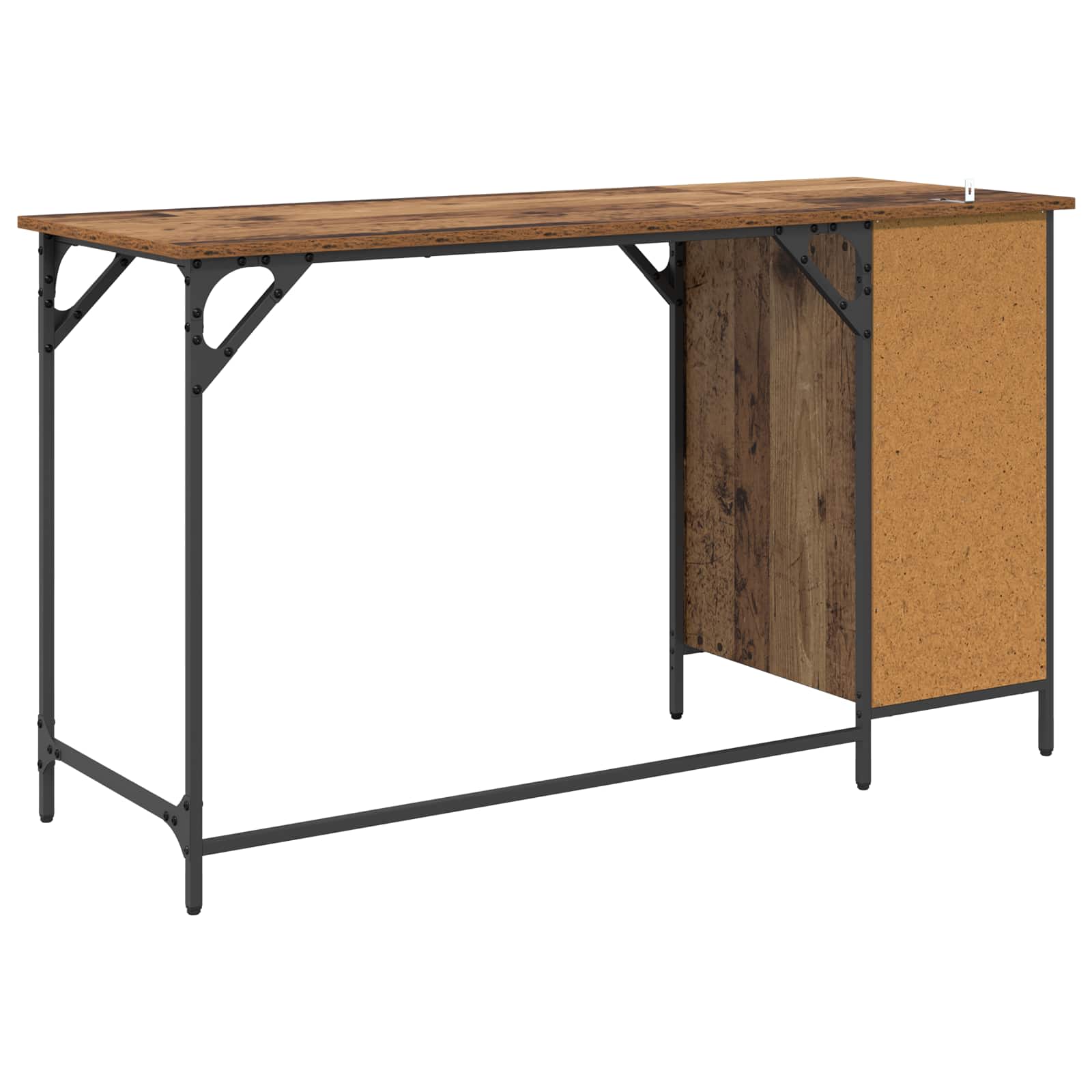 Computertisch Altholz 131 x 48 x 75 cm Holzwerkstoff