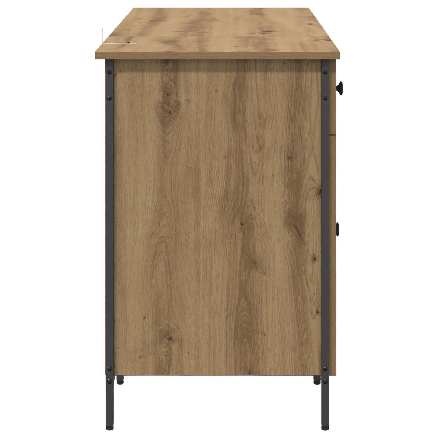Computertisch Artisan-Eiche 131 x 48 x 75 cm Holzwerkstoff