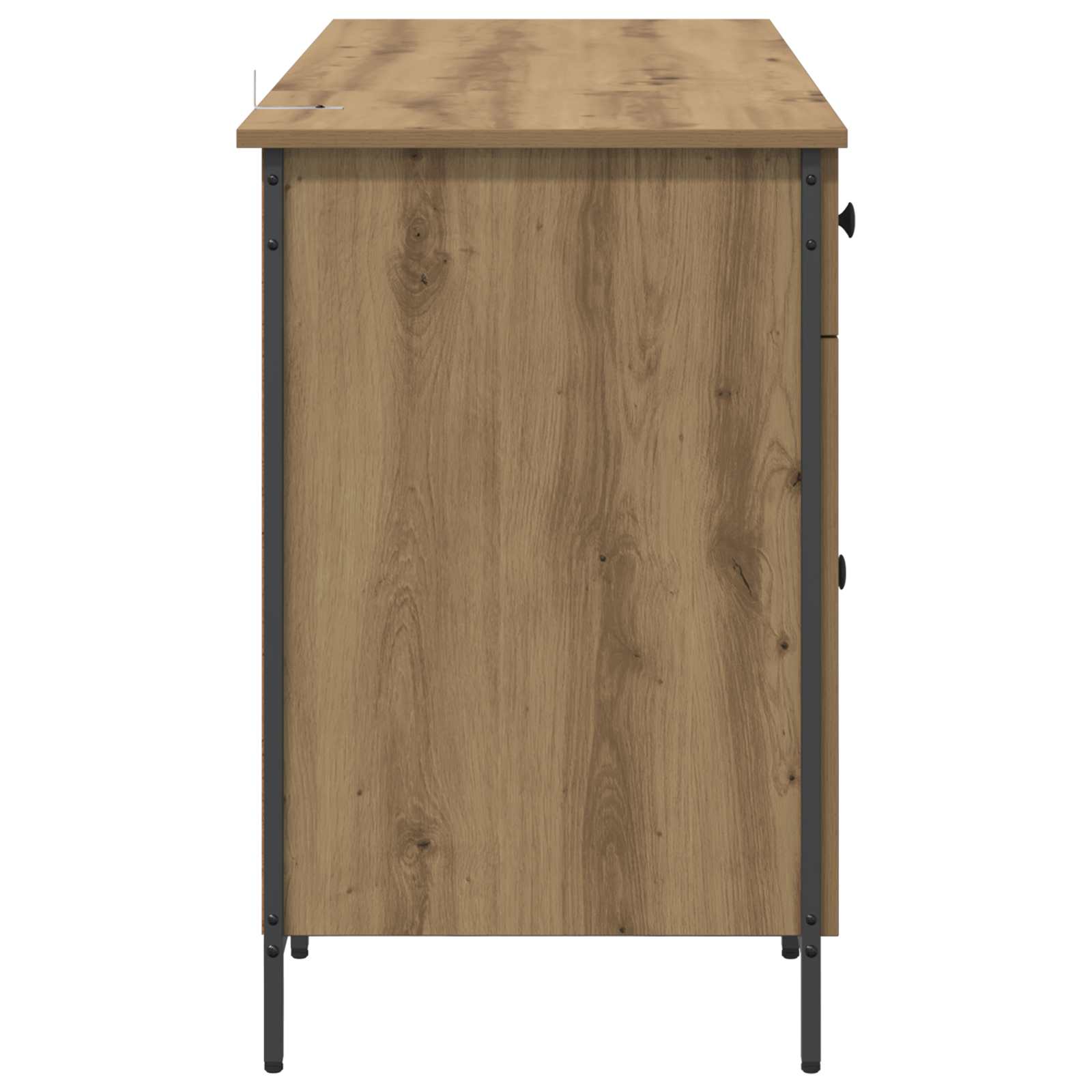 Computertisch Artisan-Eiche 131 x 48 x 75 cm Holzwerkstoff