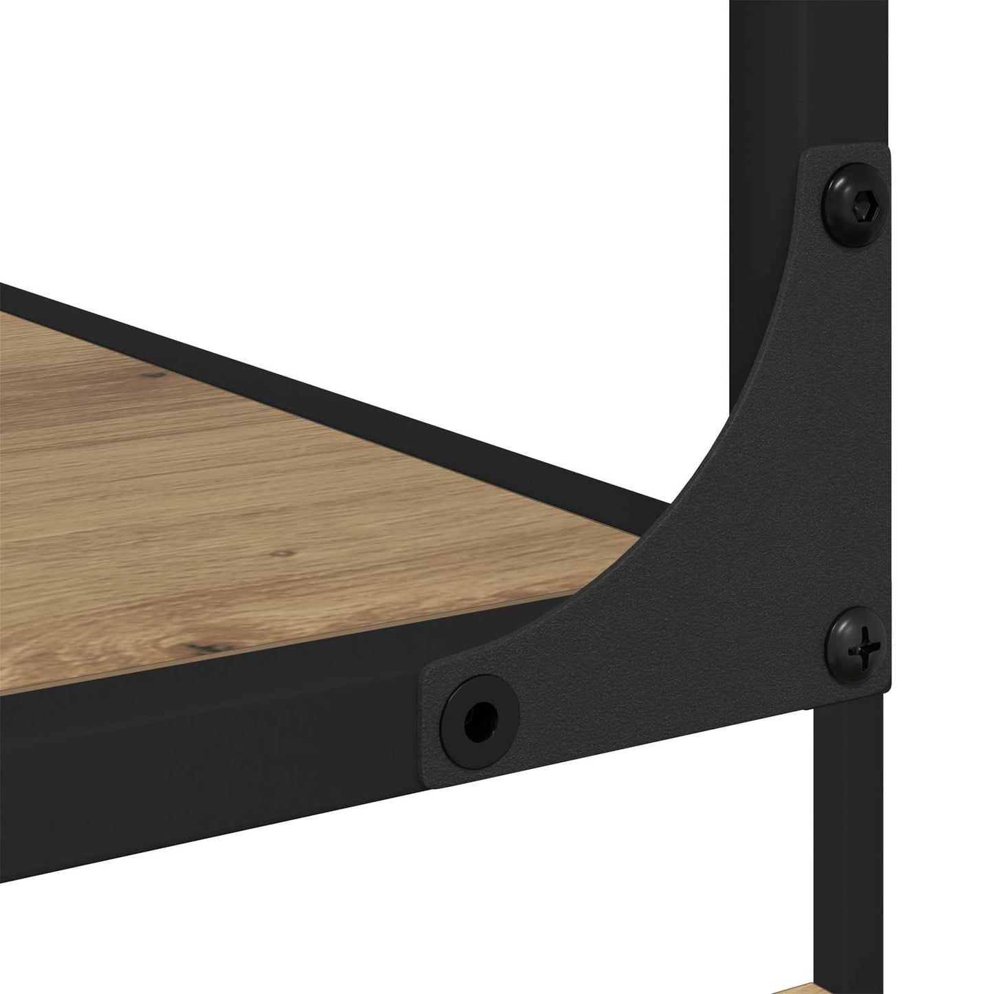 Bücherregal 6 Ebenen 81 x 36 x 176 cm Holzwerkstoff
