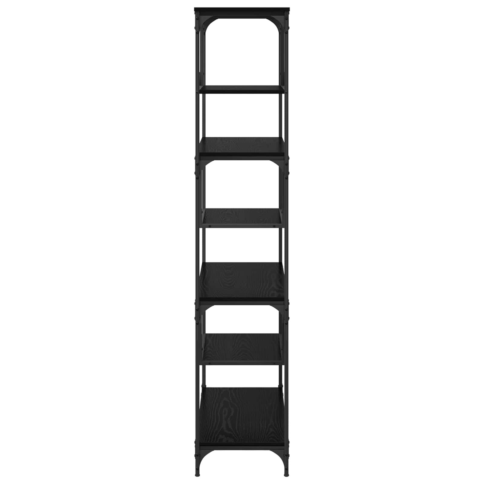 Bücherregal 6 Ebenen 81 x 36 x 176 cm Holzwerkstoff