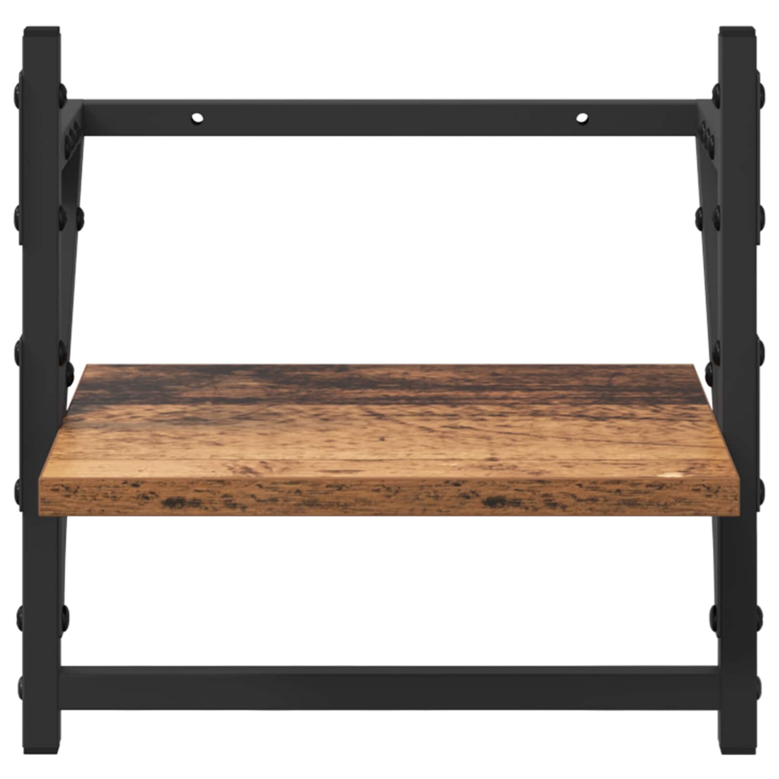 Wandregal-Set 6 stk. Altholz 100 x 25 x 30 cm Holzwerkstoff