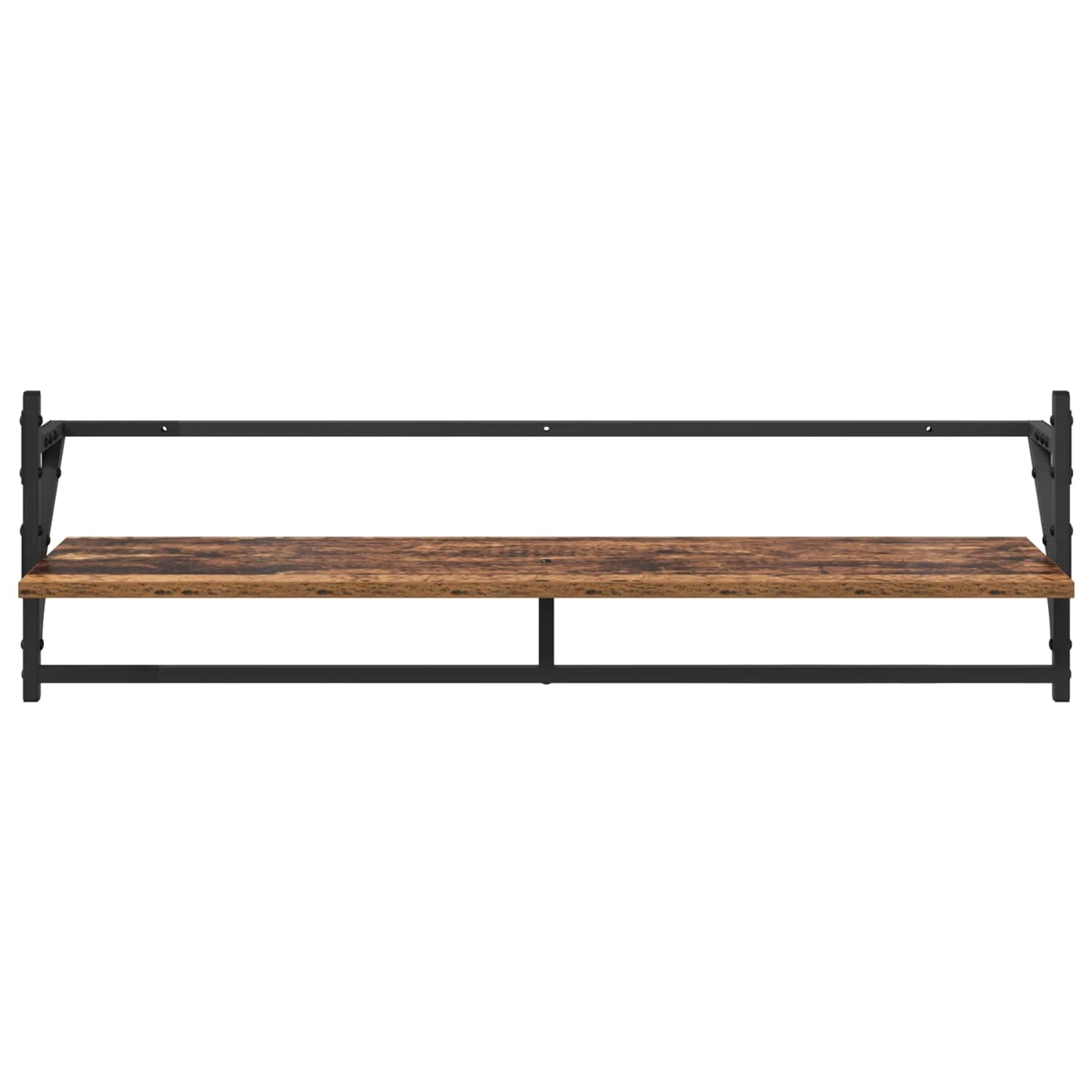 Wandregal-Set 6 stk. Altholz 100 x 25 x 30 cm Holzwerkstoff