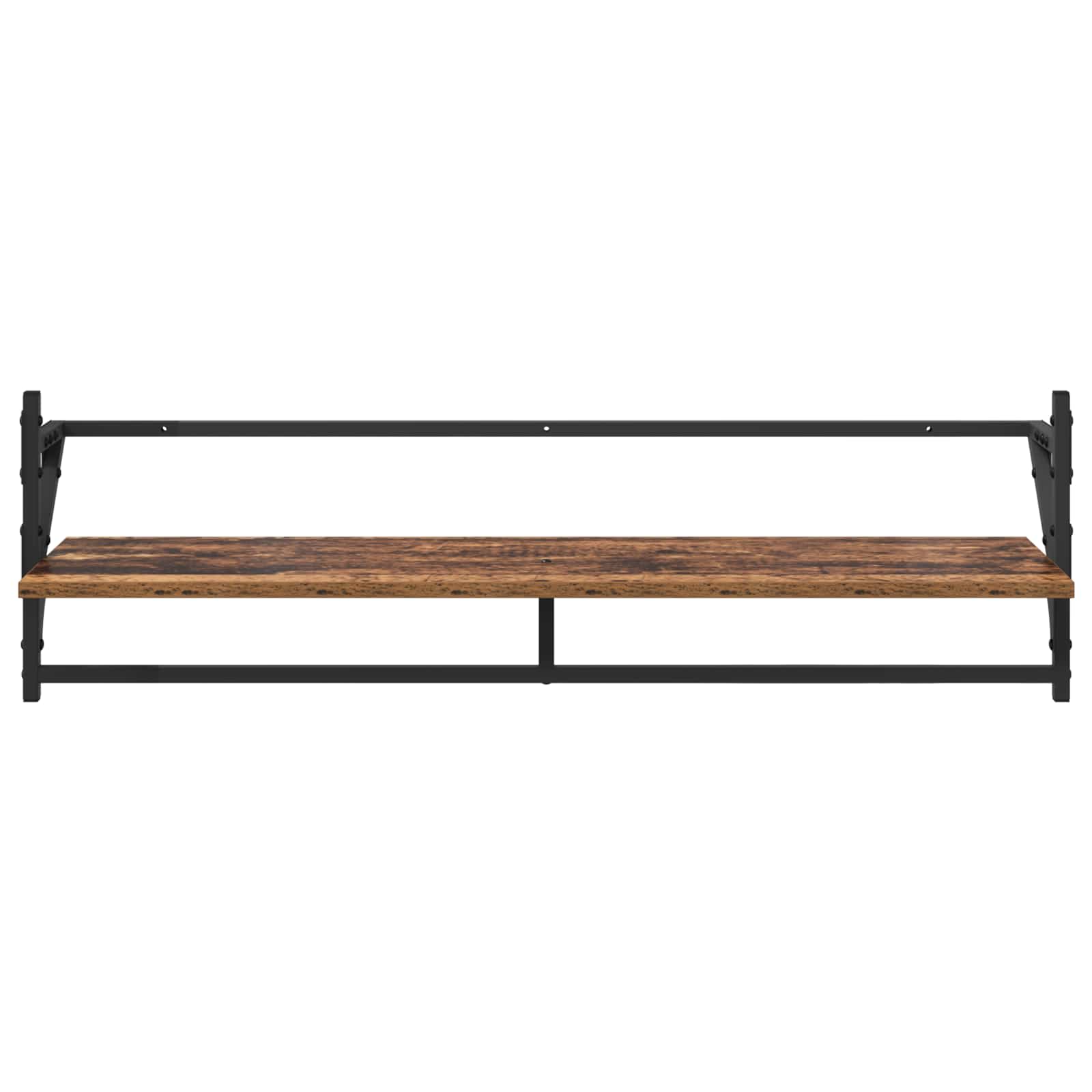 Wandregal-Set 6 stk. Altholz 100 x 25 x 30 cm Holzwerkstoff