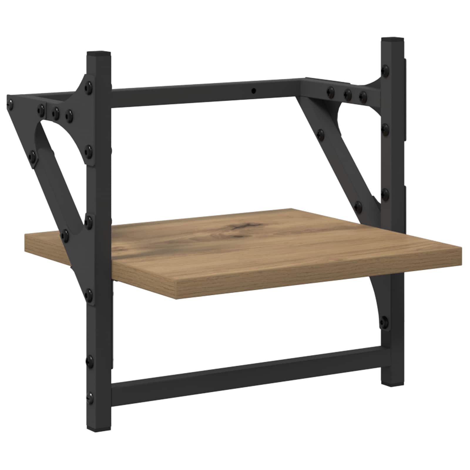 Wandregal-Set 6 stk. Artisan-Eiche 100 x 25 x 30 cm