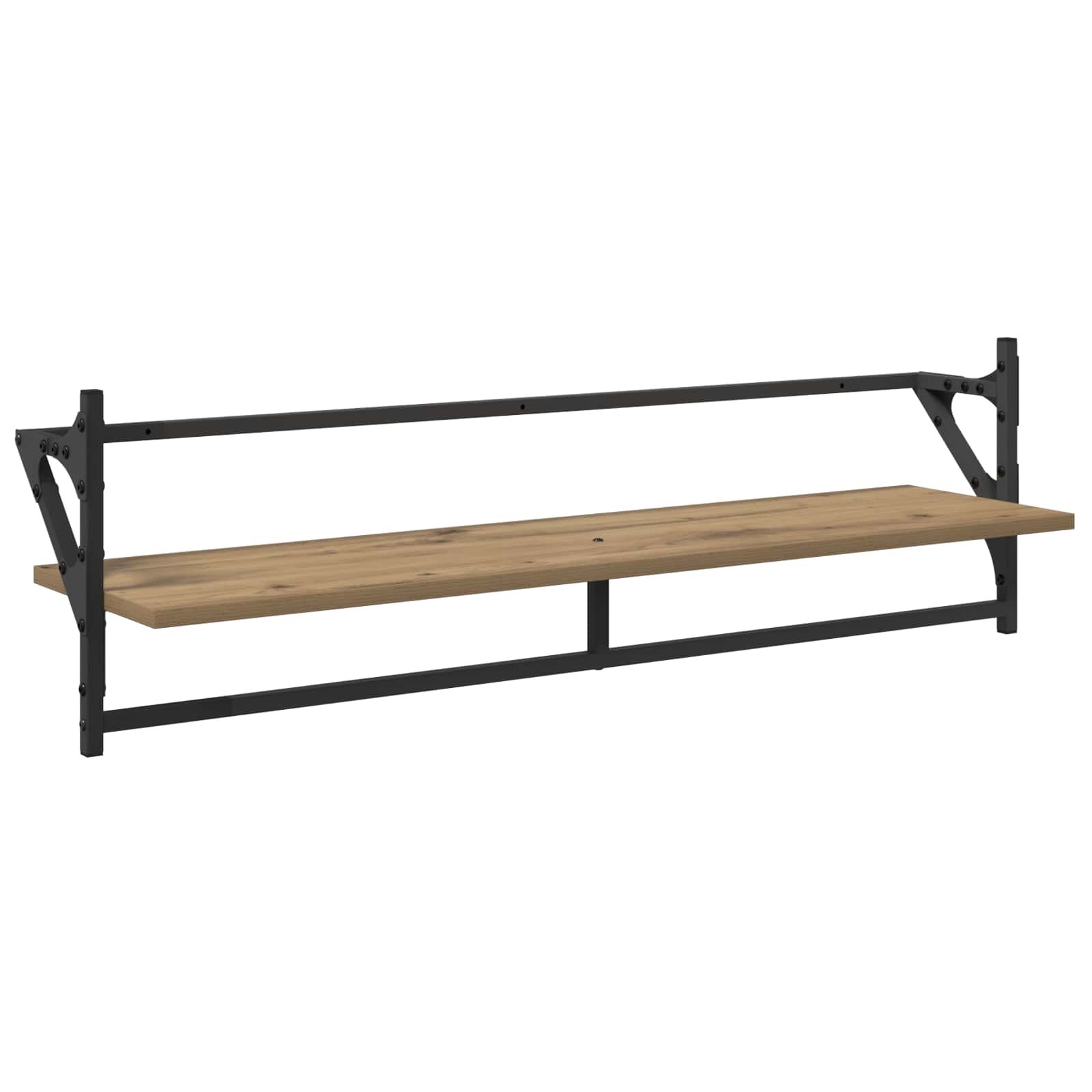 Wandregal-Set 6 stk. Artisan-Eiche 100 x 25 x 30 cm
