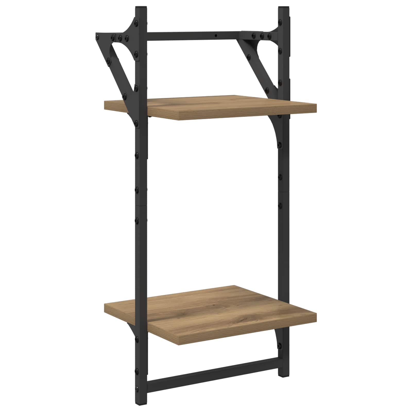 Wandregal-Set 6 stk. Artisan-Eiche 100 x 25 x 30 cm