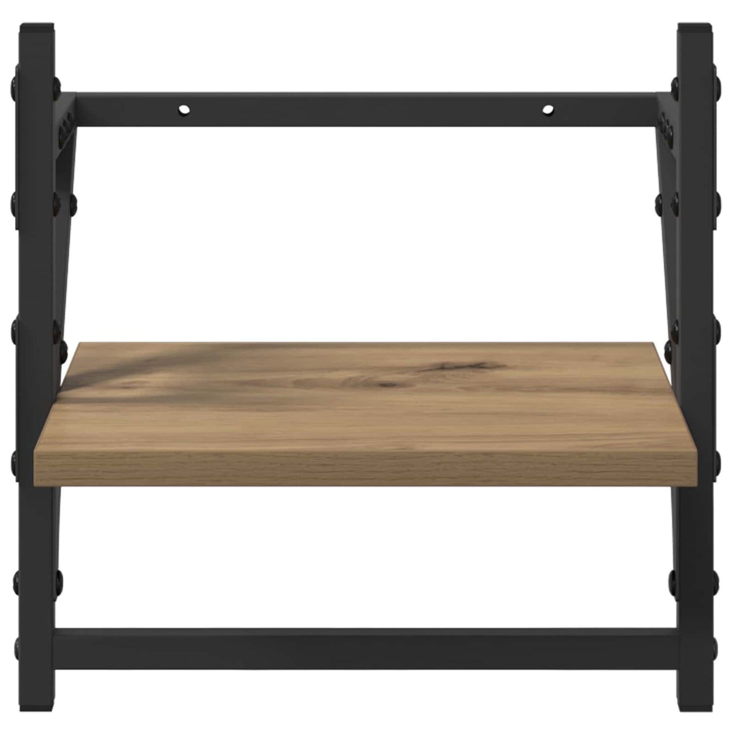 Wandregal-Set 6 stk. Artisan-Eiche 100 x 25 x 30 cm