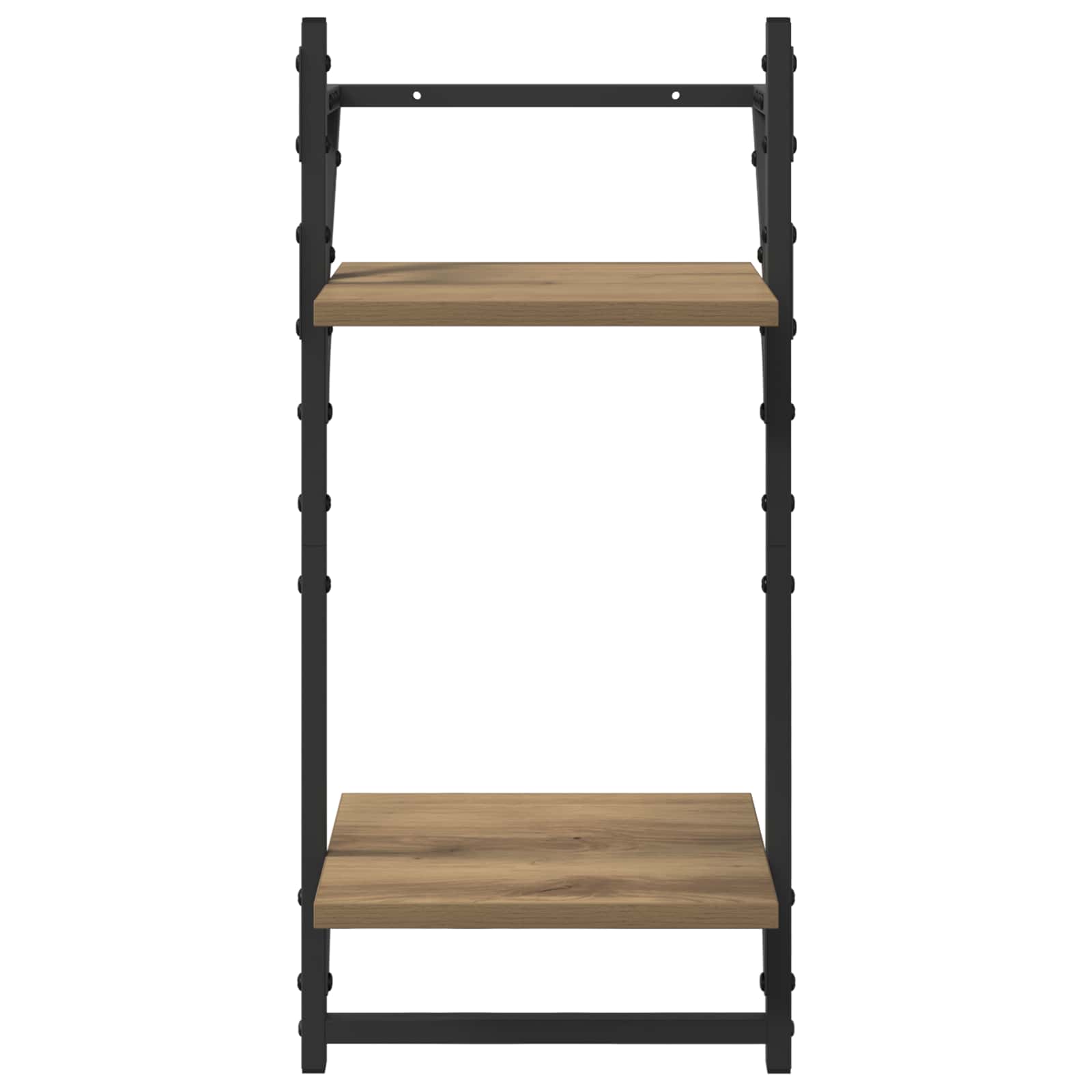 Wandregal-Set 6 stk. Artisan-Eiche 100 x 25 x 30 cm