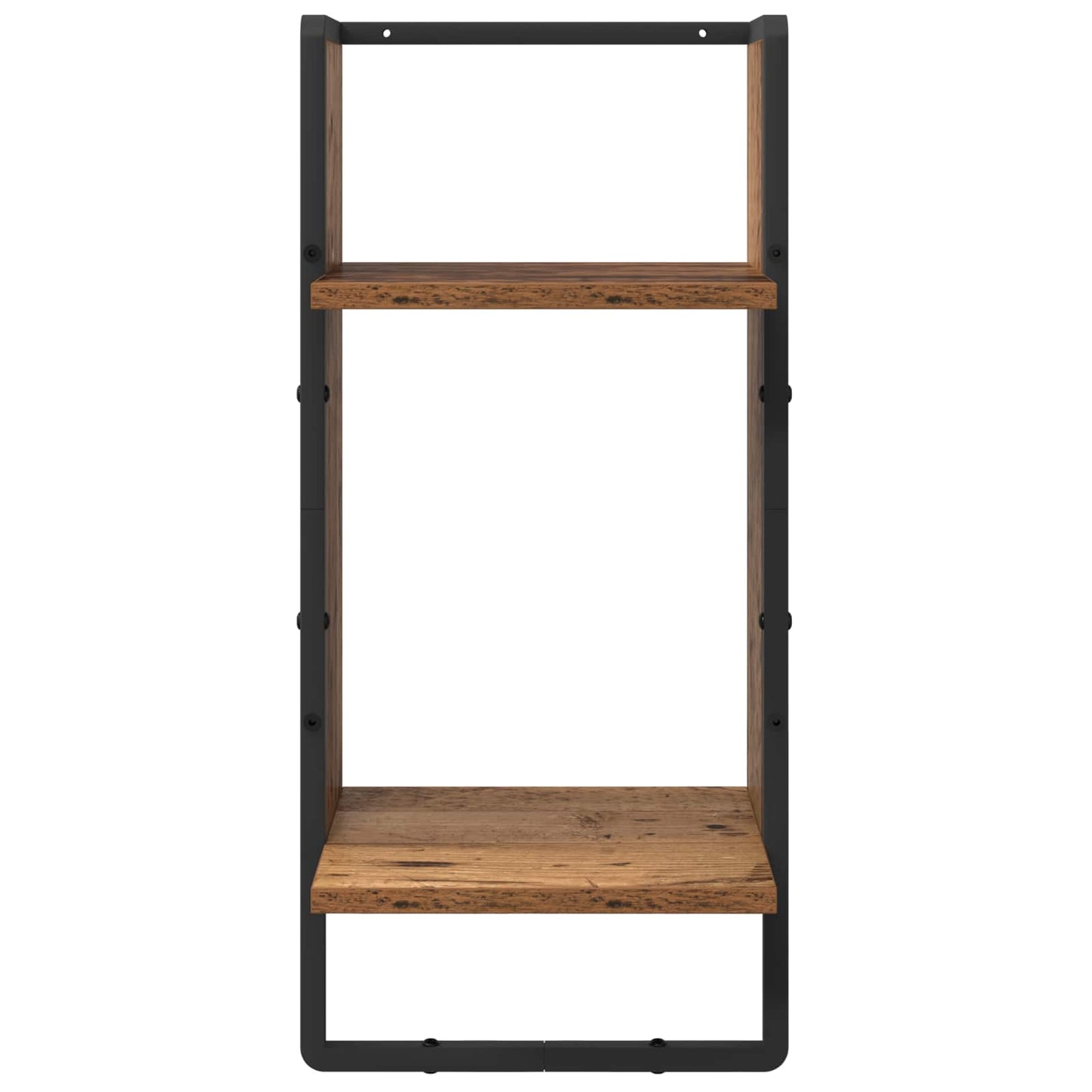 Wandregal-Set 4 stk. Altholz 65 x 25 x 30 cm Holzwerkstoff