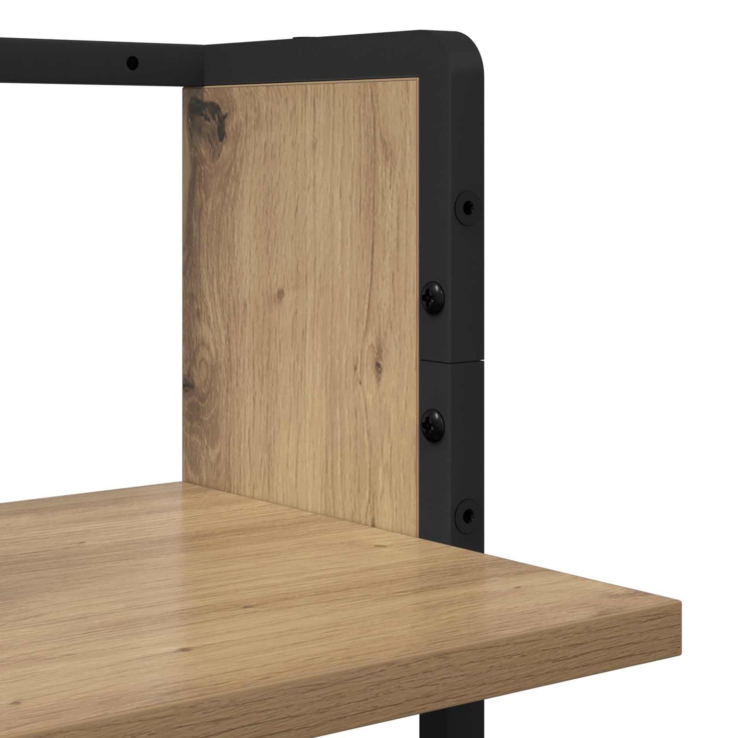 Wandregal-Set 4 stk. Artisan-Eiche 65 x 25 x 30 cm