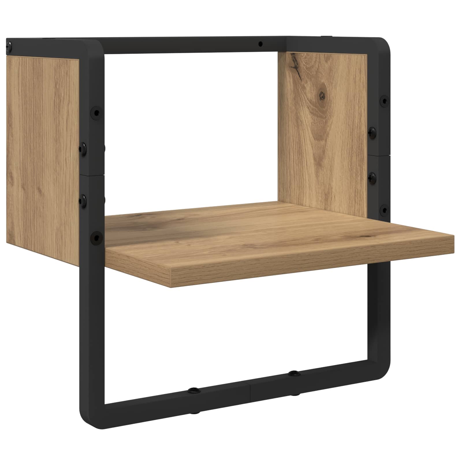 Wandregal-Set 4 stk. Artisan-Eiche 65 x 25 x 30 cm