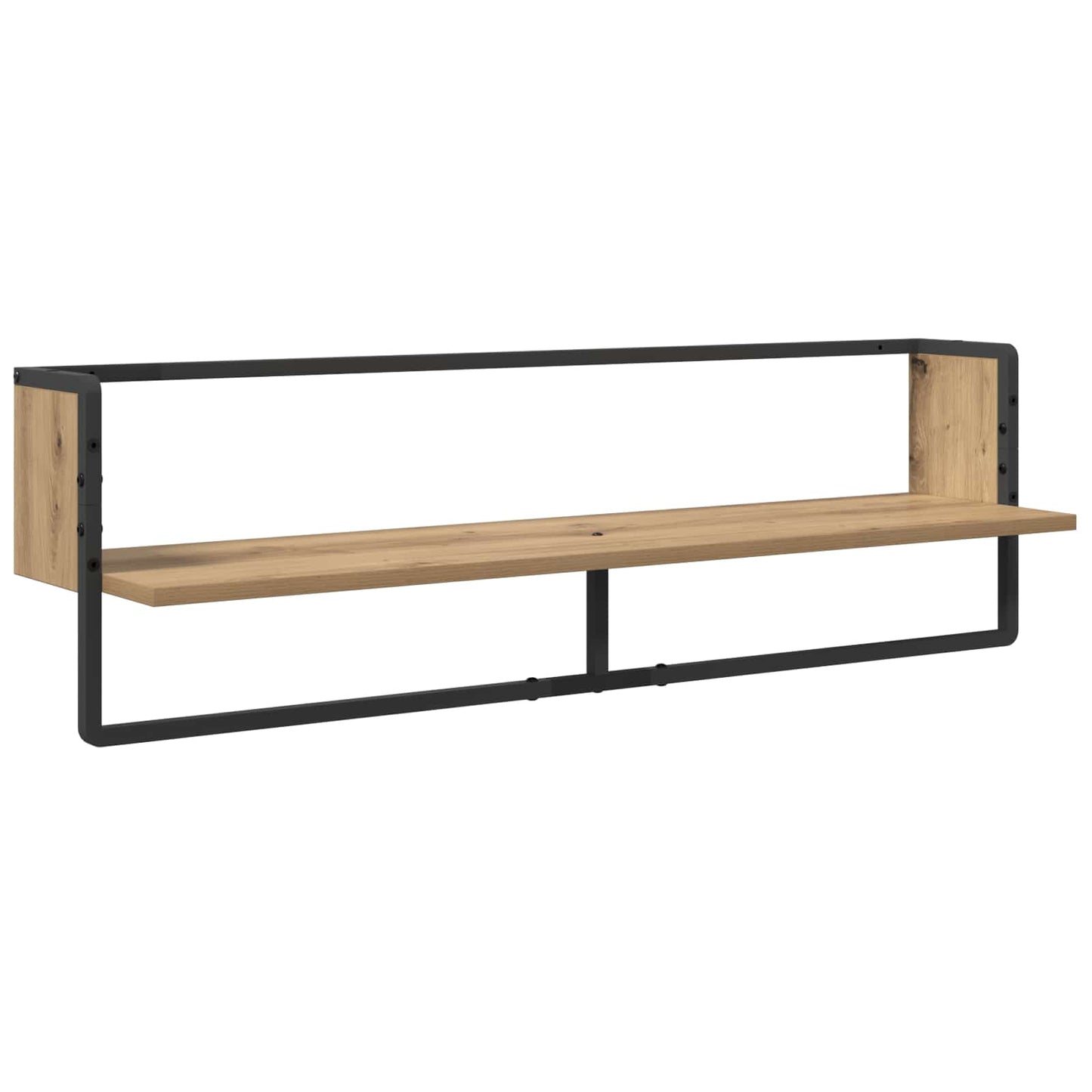 Wandregal-Set 6 stk. Artisan-Eiche 100 x 25 x 30 cm
