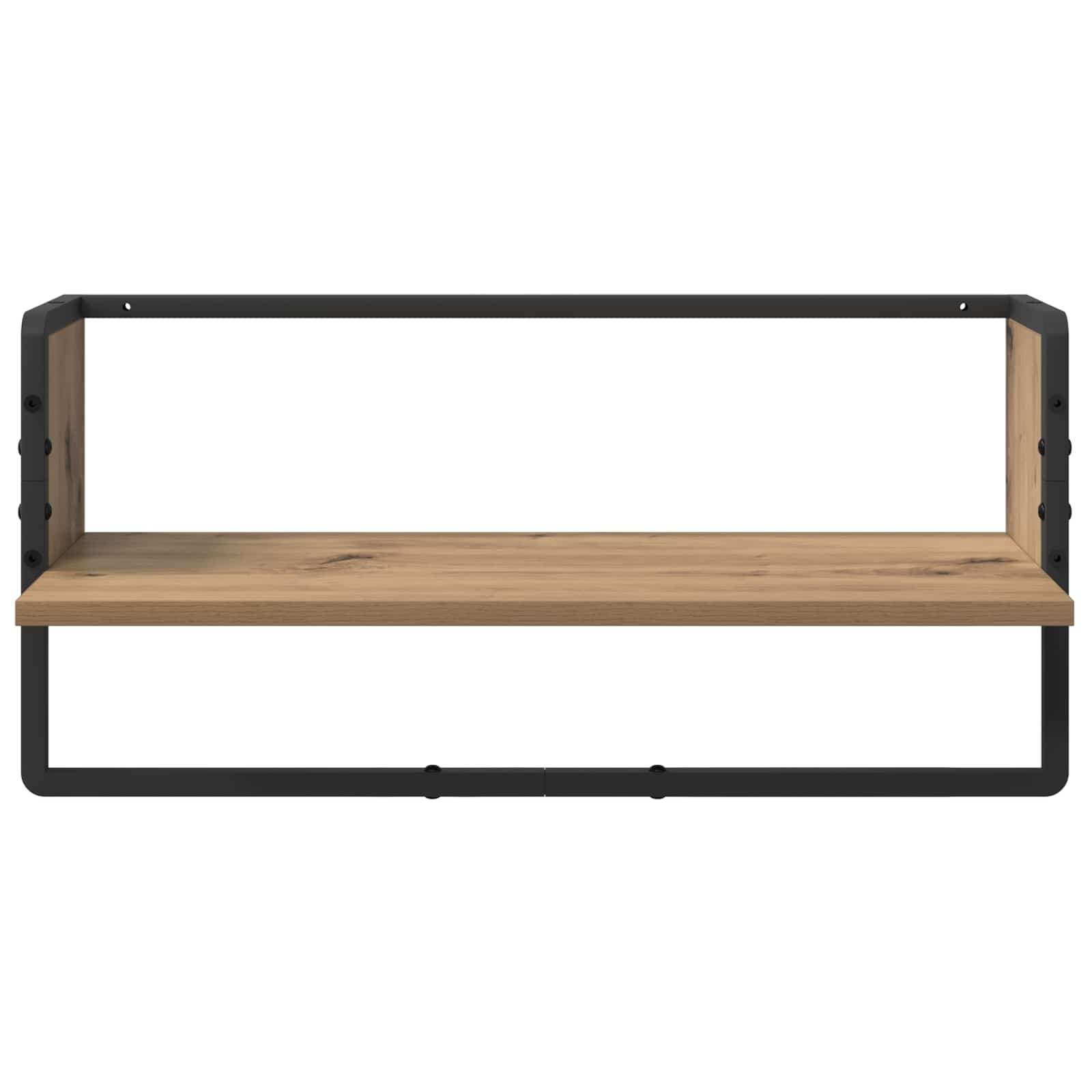 Wandregal-Set 6 stk. Artisan-Eiche 100 x 25 x 30 cm