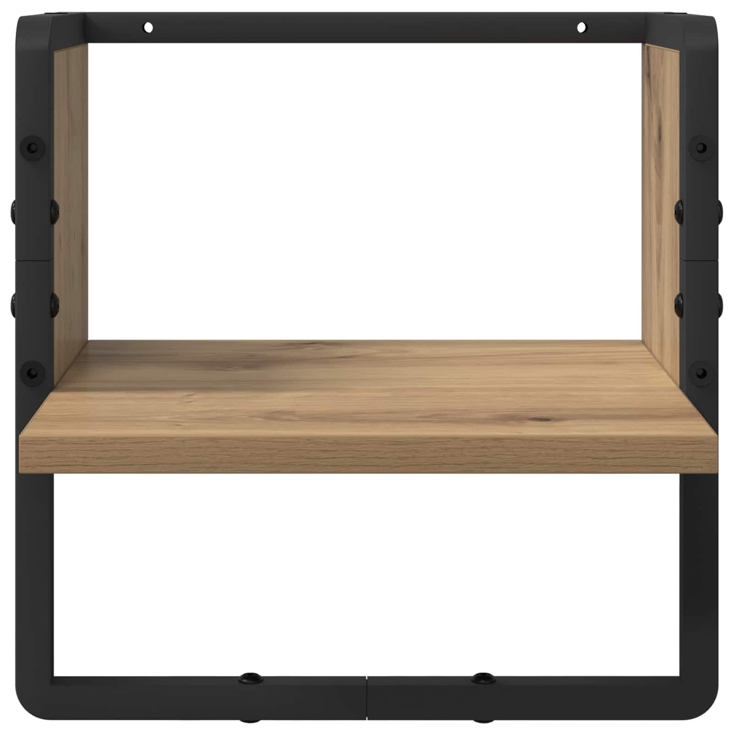Wandregal-Set 6 stk. Artisan-Eiche 100 x 25 x 30 cm