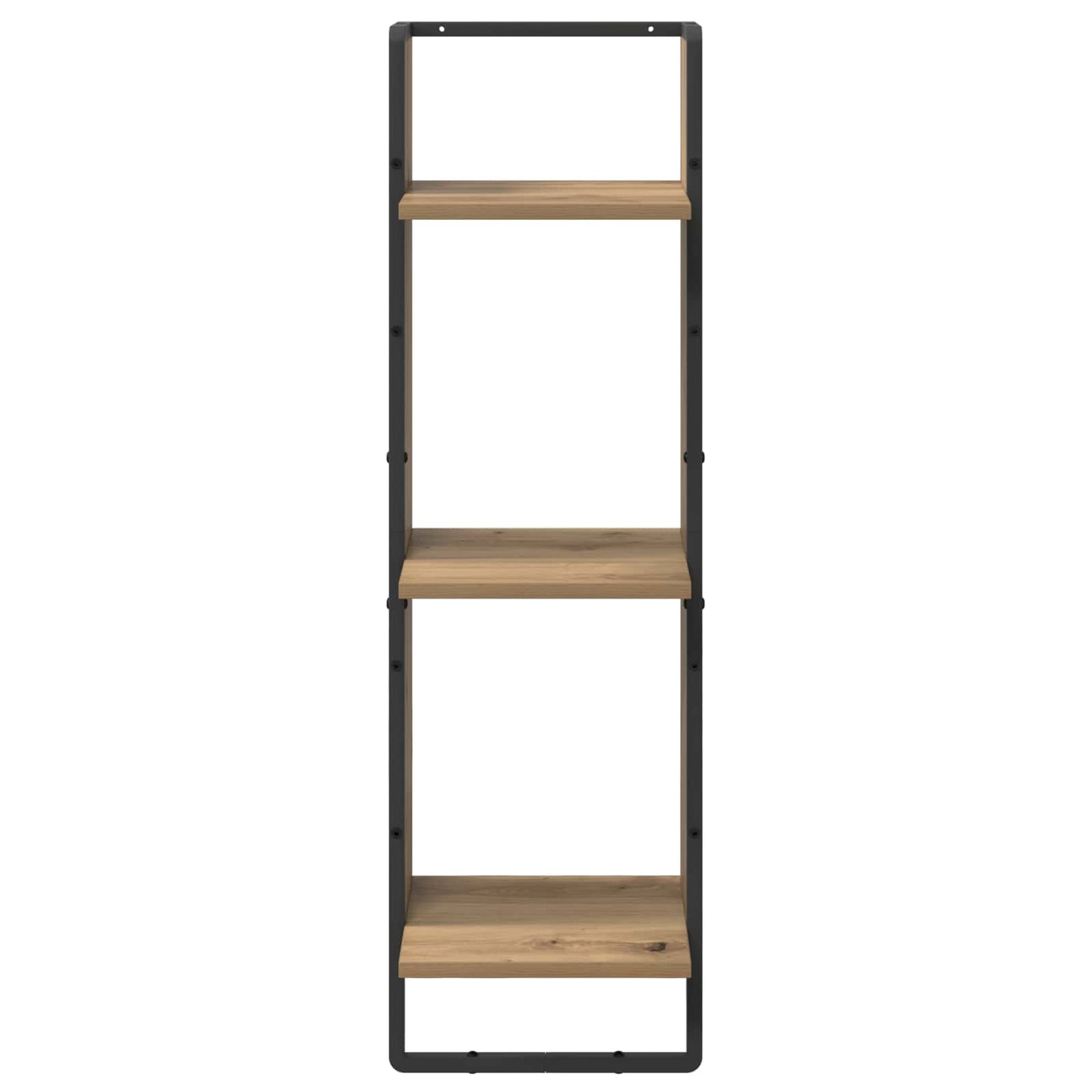 Wandregal-Set 6 stk. Artisan-Eiche 100 x 25 x 30 cm