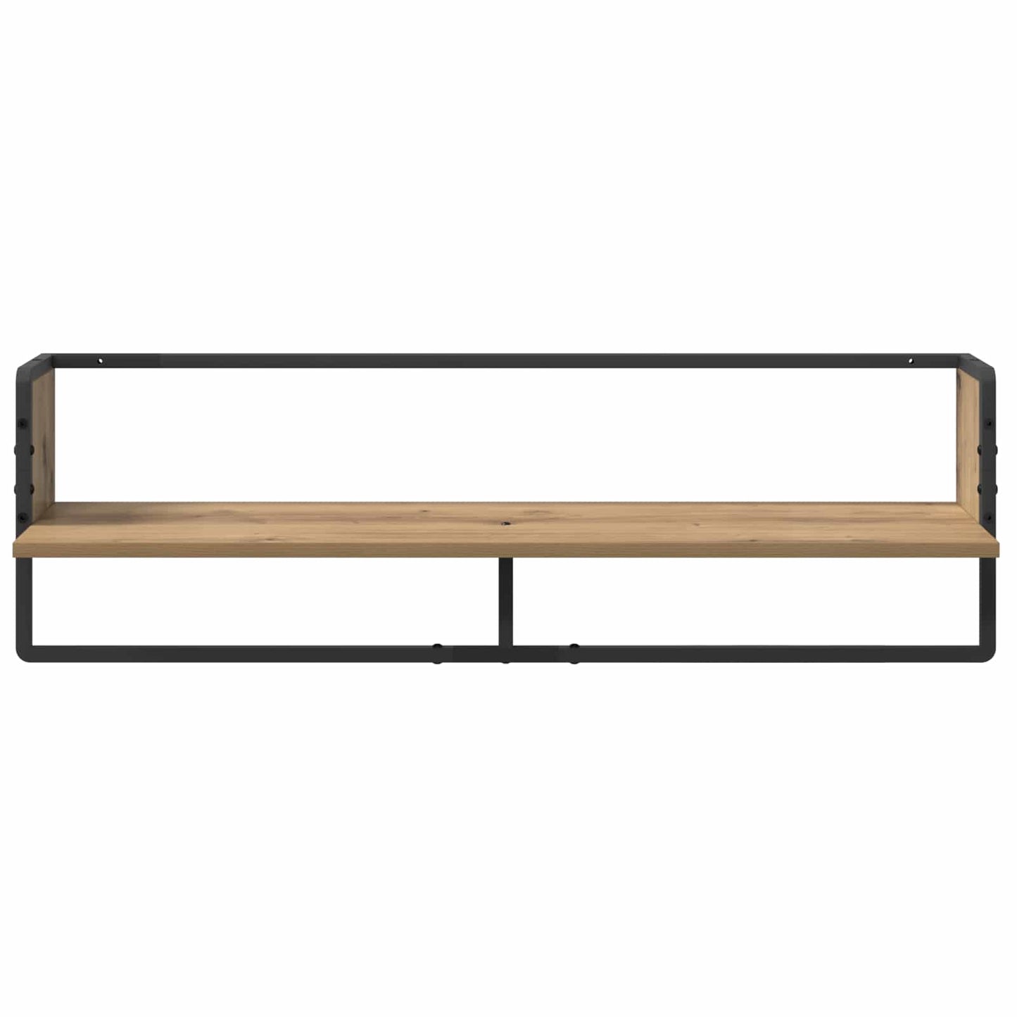 Wandregal-Set 6 stk. Artisan-Eiche 100 x 25 x 30 cm