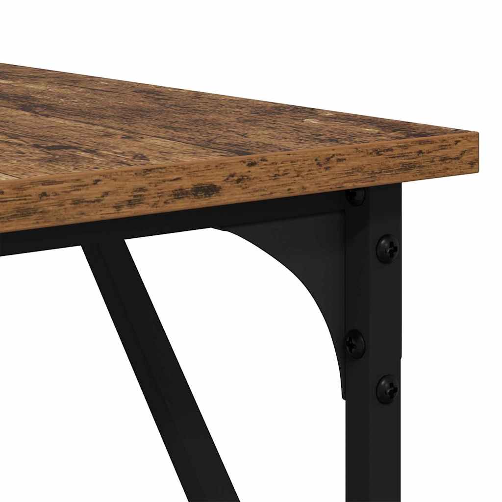 Schreibtisch Altholz Holzwerkstoff 149 x 149 x 75 cm