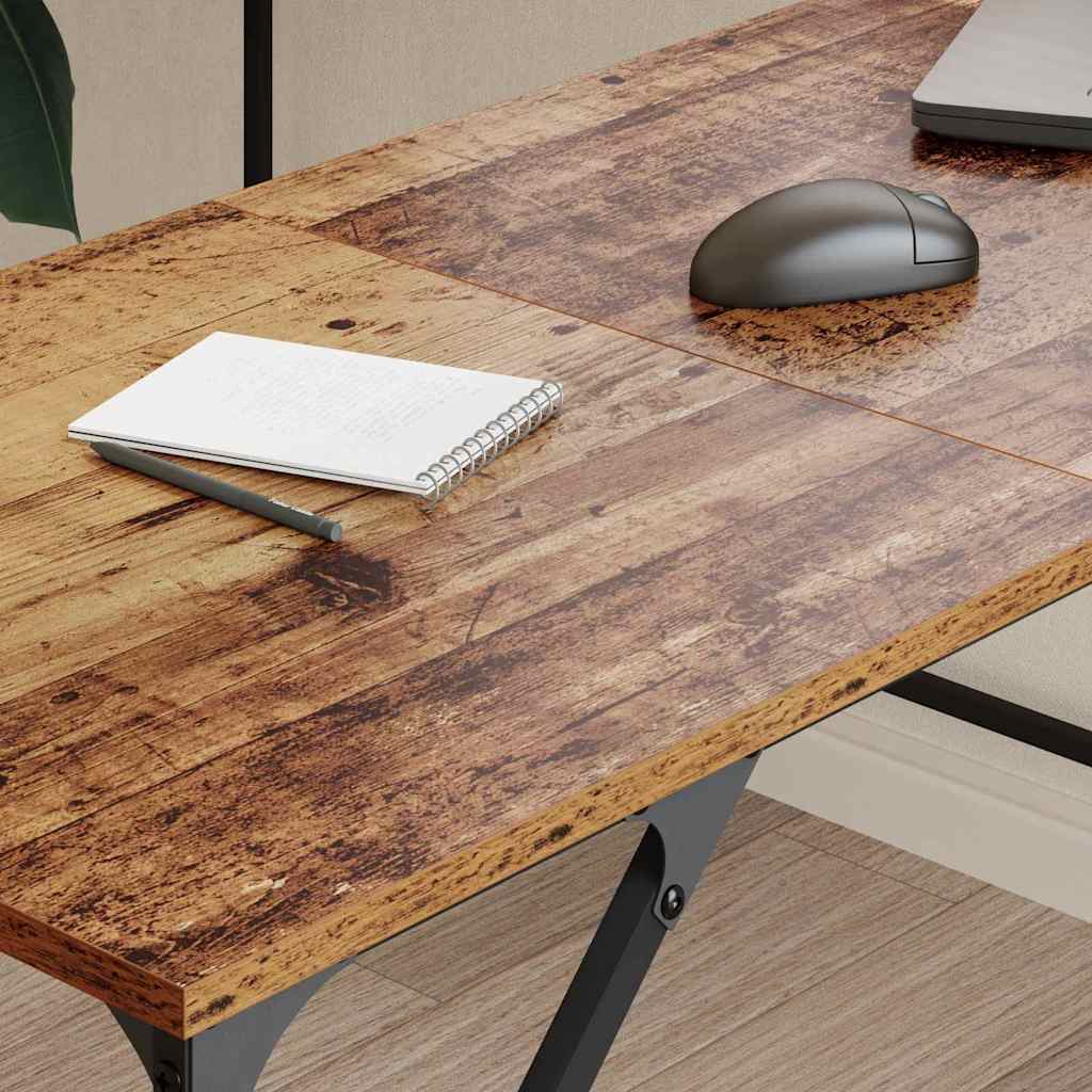 Schreibtisch Altholz Holzwerkstoff 149 x 149 x 75 cm
