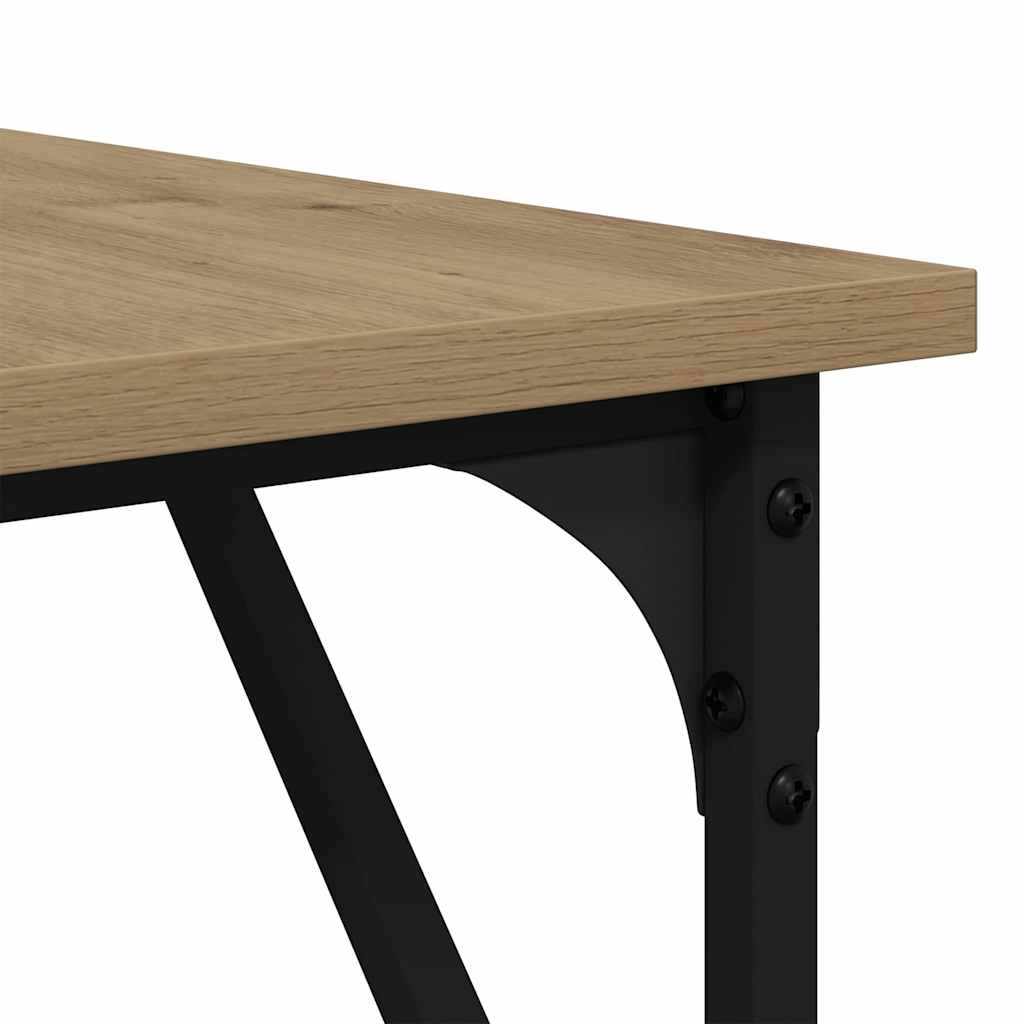 Schreibtisch Artisan-Eiche Holzwerkstoff 149 x 149 x 75 cm