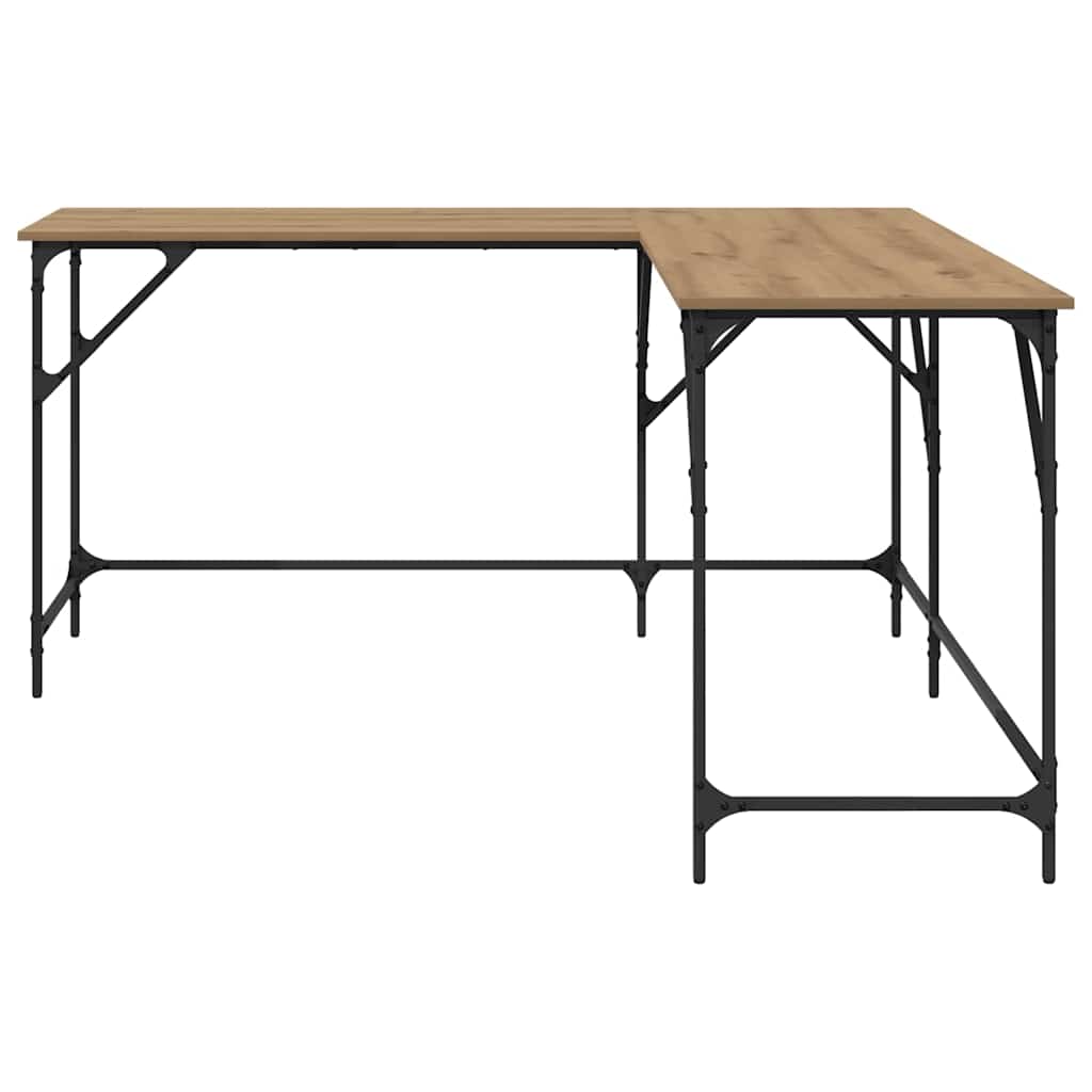 Schreibtisch Artisan-Eiche Holzwerkstoff 149 x 149 x 75 cm
