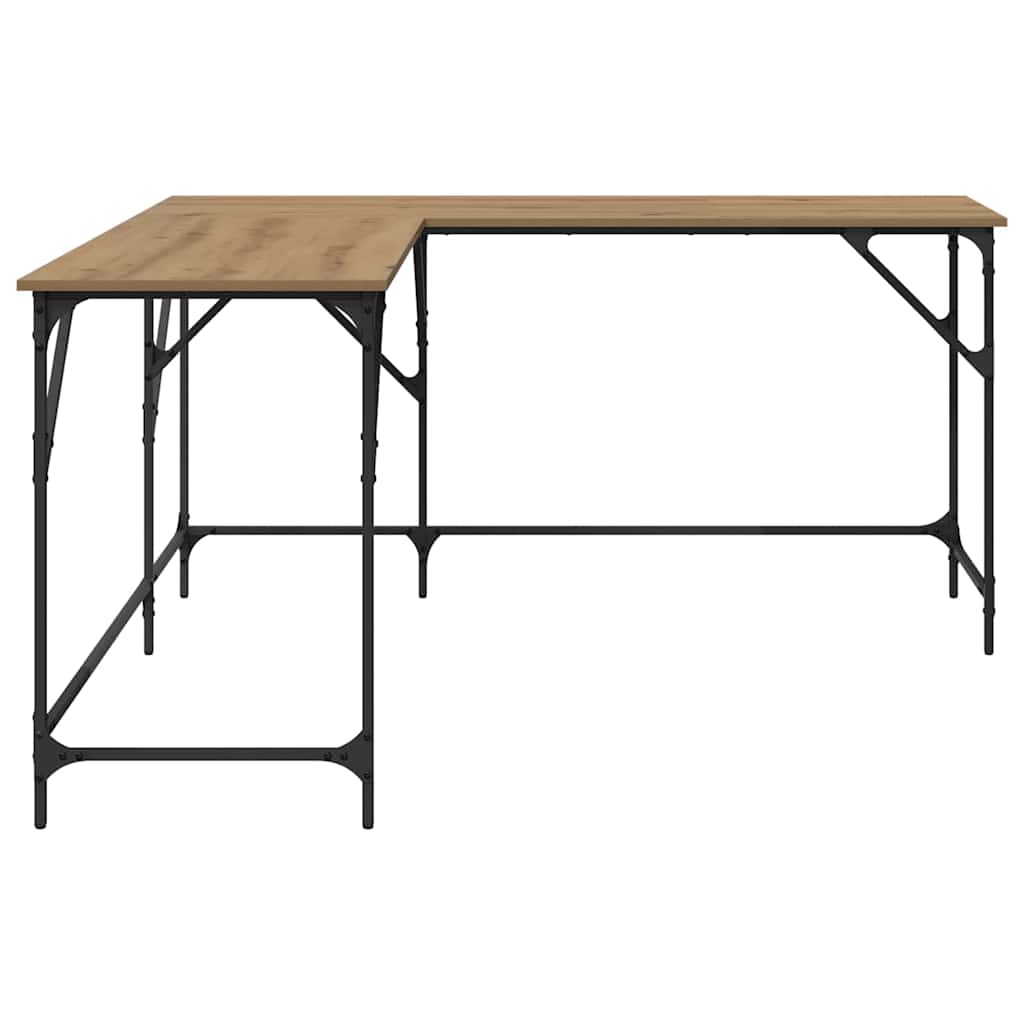 Schreibtisch Artisan-Eiche Holzwerkstoff 149 x 149 x 75 cm
