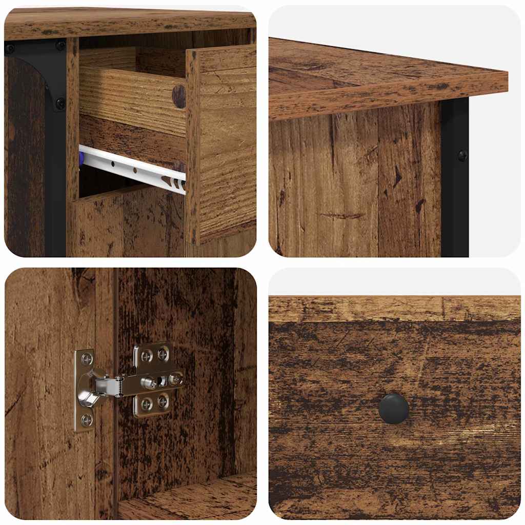 Schreibtisch Altholz Holzwerkstoff 141 x 141 x 75 cm