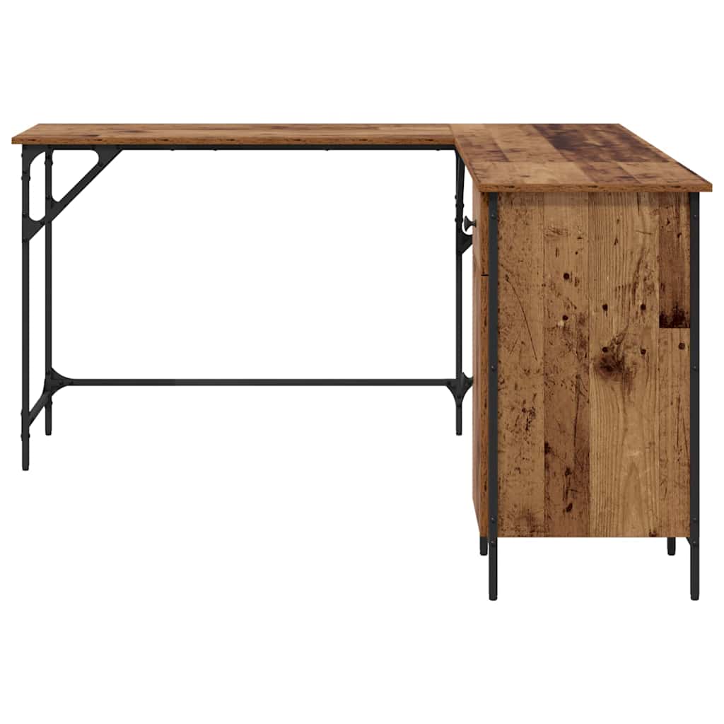 Schreibtisch Altholz Holzwerkstoff 141 x 141 x 75 cm