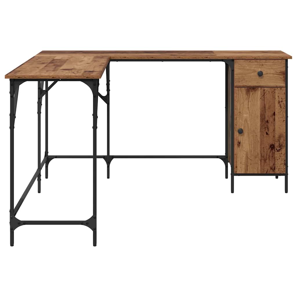Schreibtisch Altholz Holzwerkstoff 141 x 141 x 75 cm