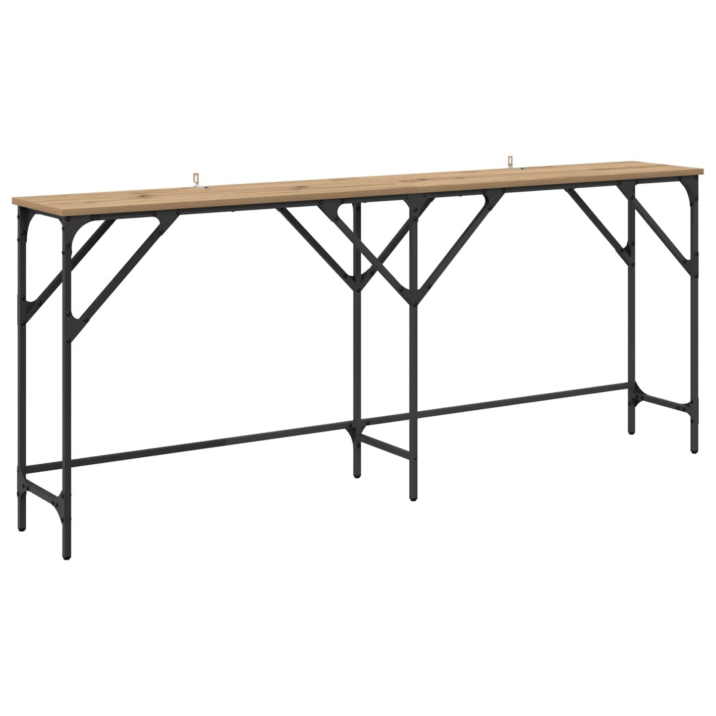 Konsolentisch Artisan-Eiche 180 x 30 x 75 cm Holzwerkstoff