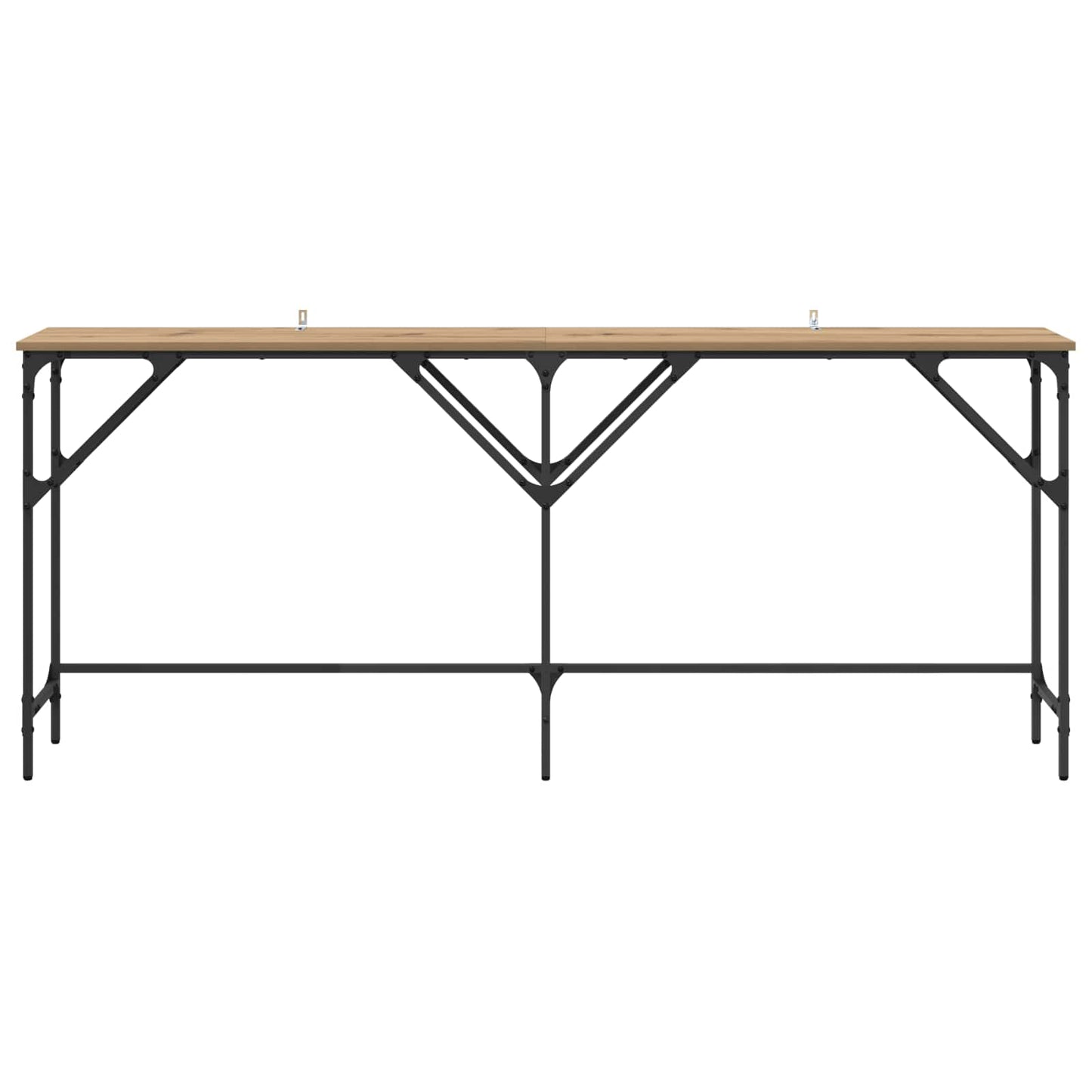 Konsolentisch Artisan-Eiche 180 x 30 x 75 cm Holzwerkstoff