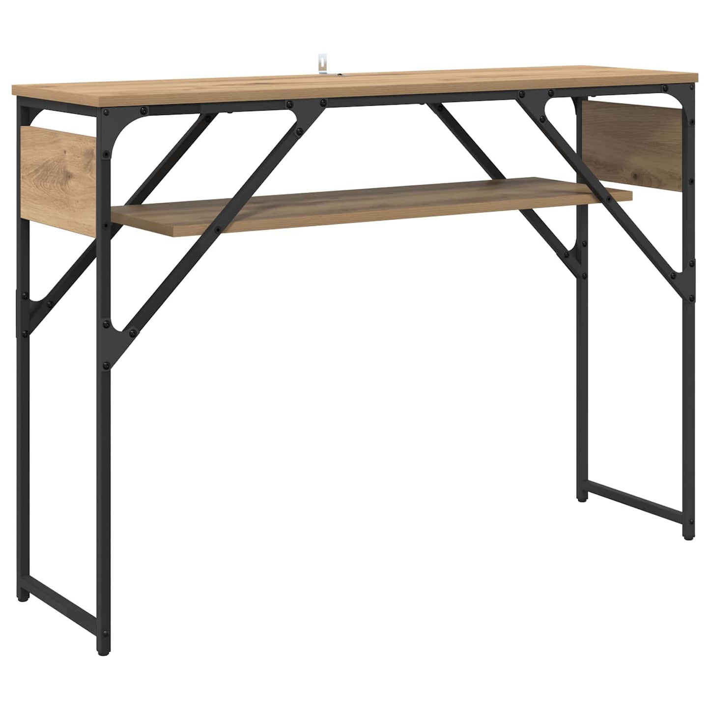 Konsolentisch Artisan-Eiche Holzwerkstoff 105x30x75cm