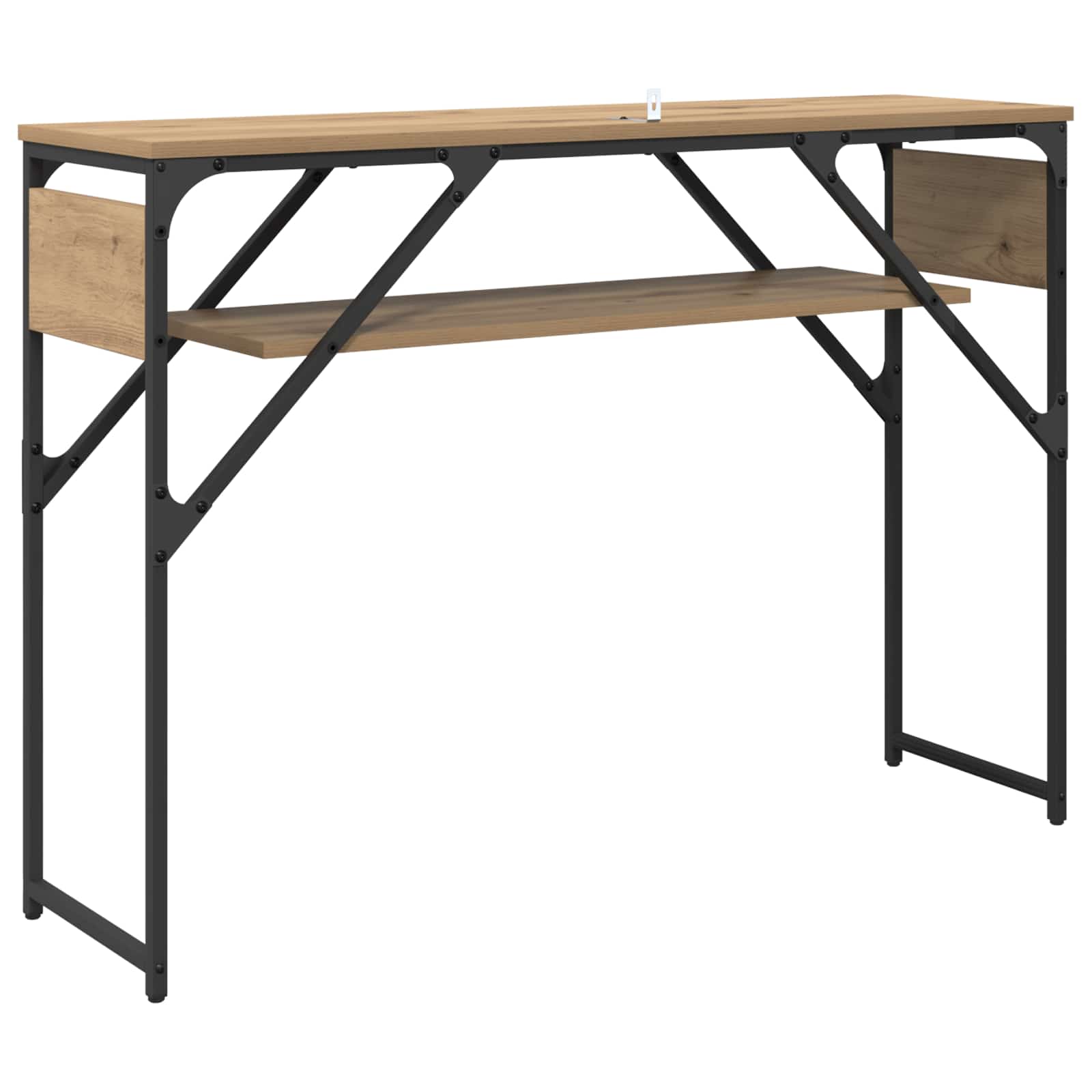 Konsolentisch Artisan-Eiche Holzwerkstoff 105x30x75cm